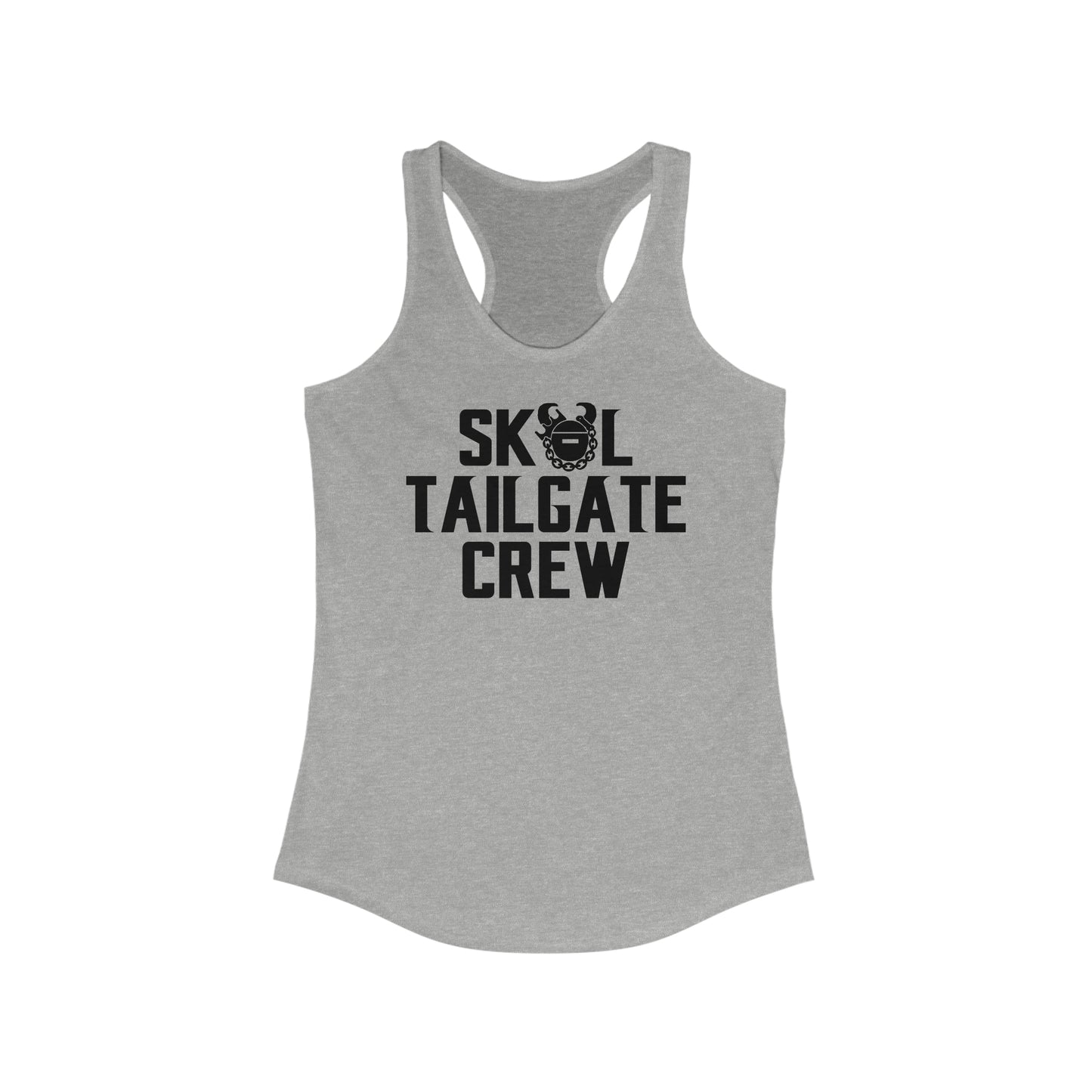 Ladies Ideal Racerback Tank - Tailgate Crew