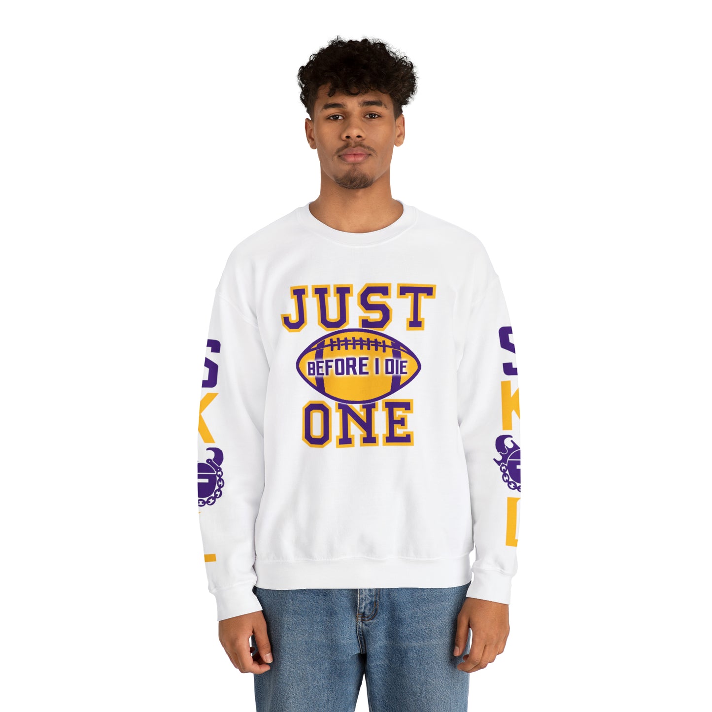 Unisex Heavy Blend™ Crewneck - Just ONE + The Original (Sleeves)