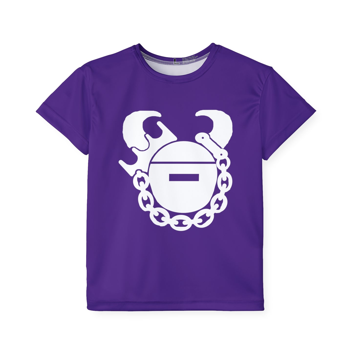 Kids Sports Jersey (Purple) - Game Day Helmet