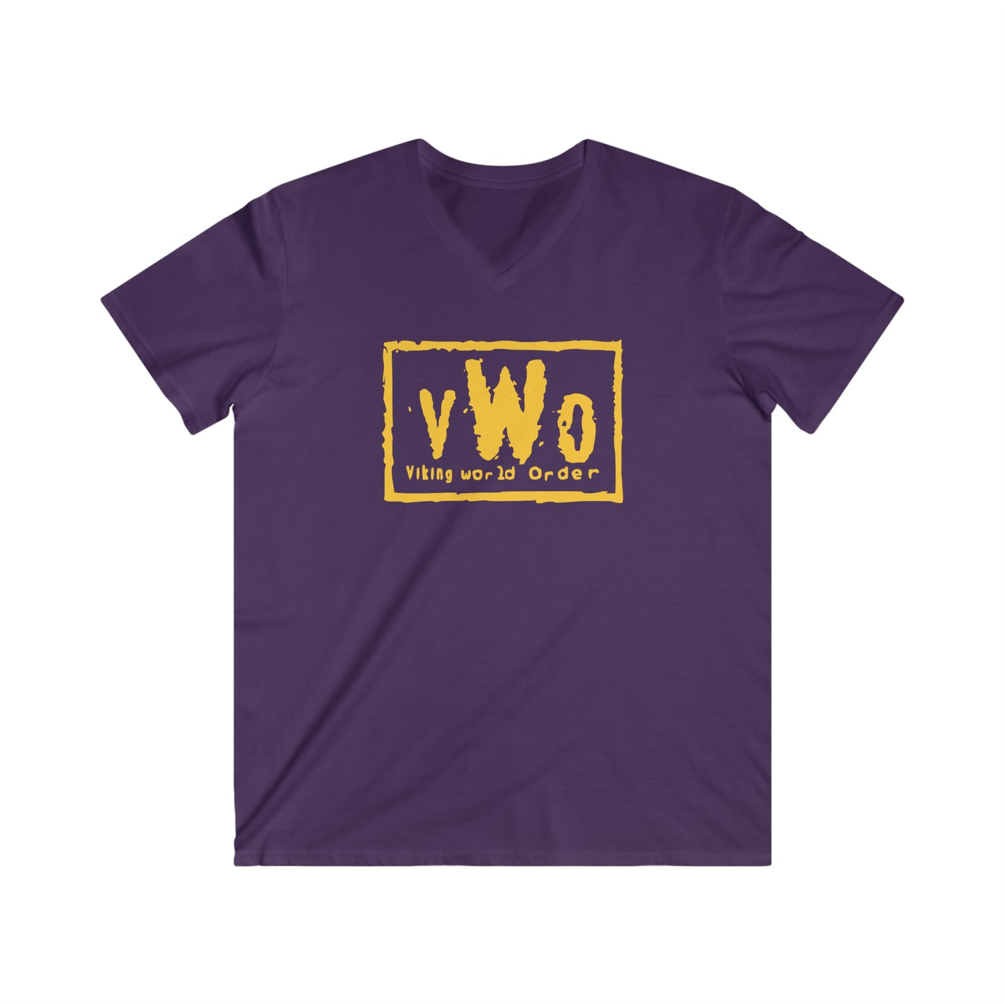 Men's Fitted V-Neck Short Sleeve - VWO (Framed)