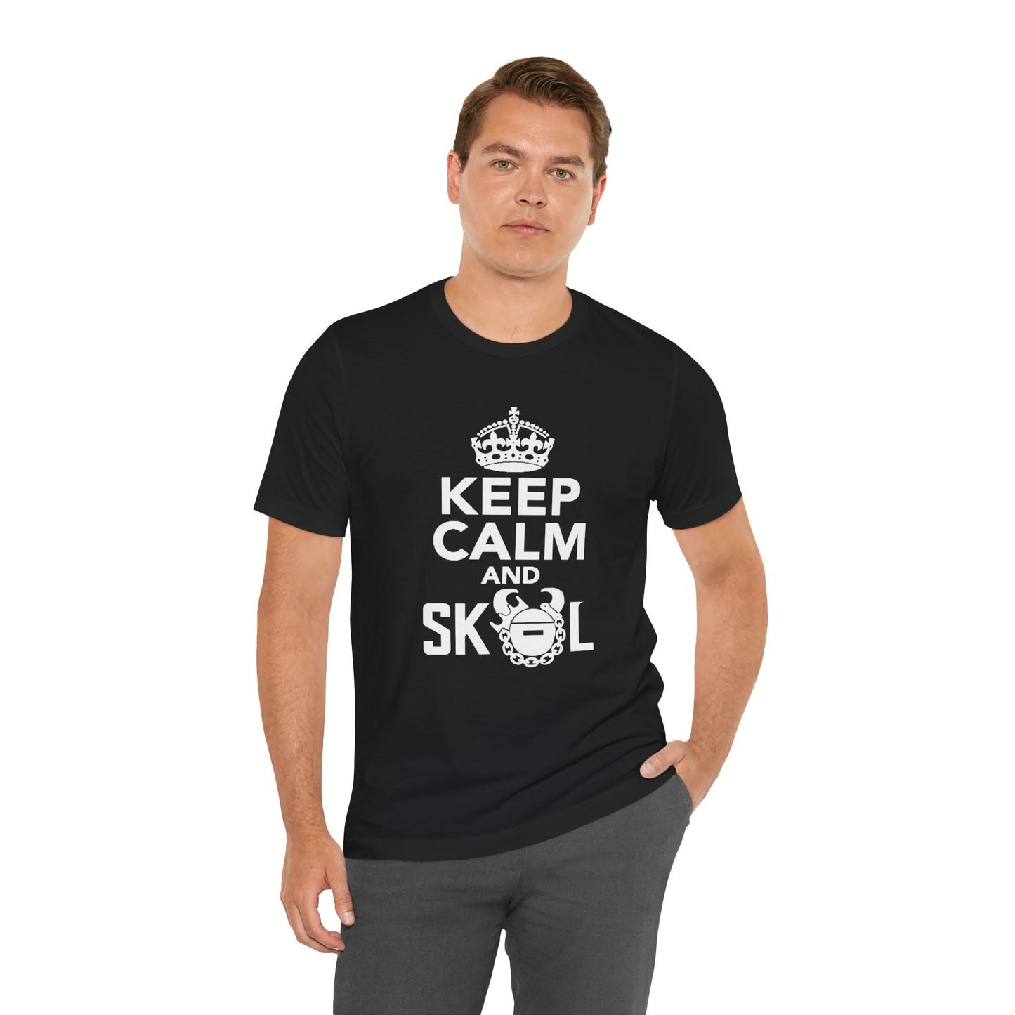 Unisex Jersey Short Sleeve Tee - Keep Calm