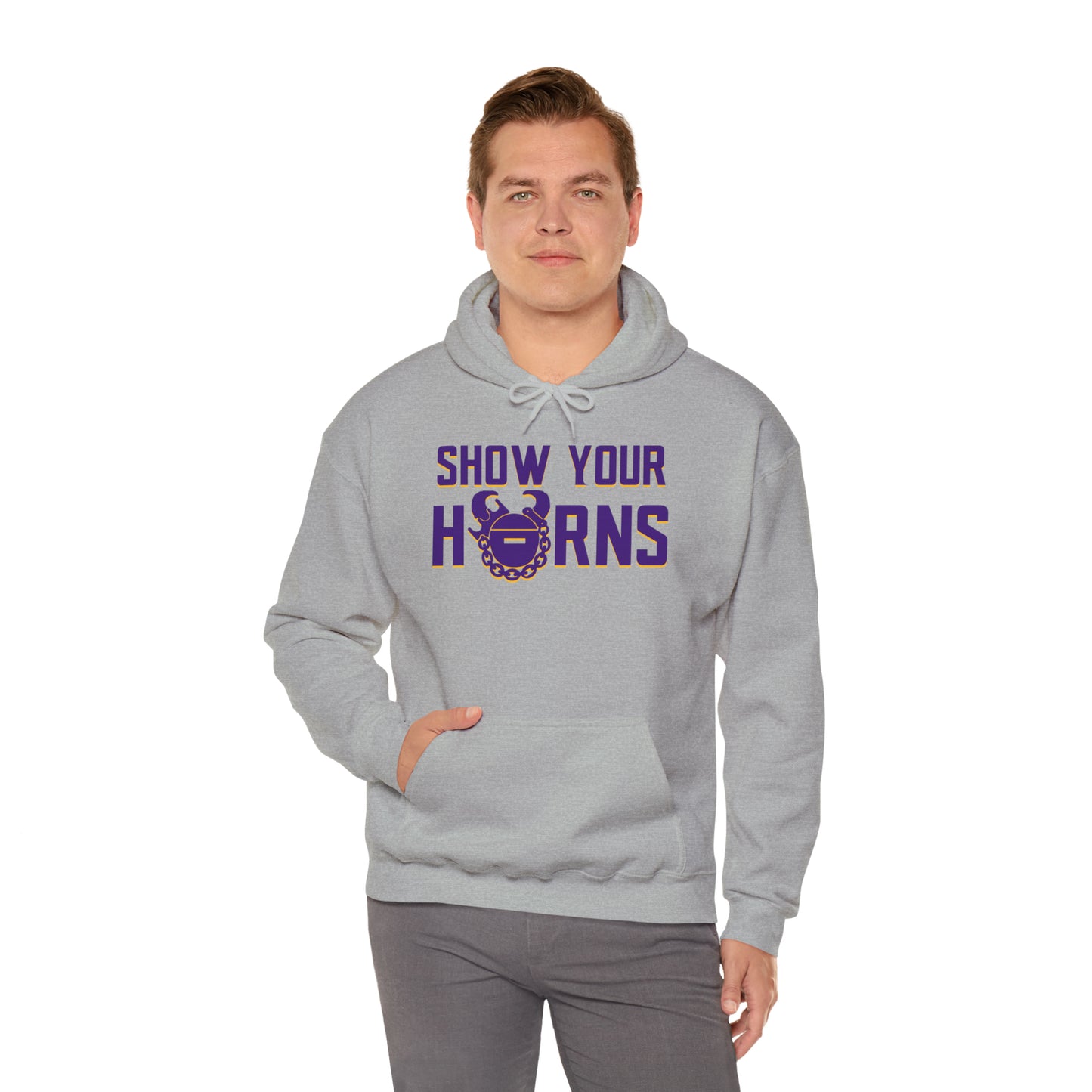 Unisex Heavy Blend™ Hoodie - Show Your Horns