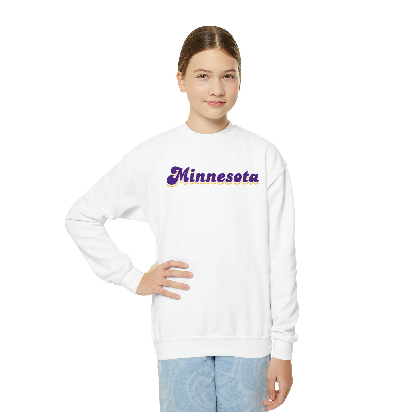 Youth Crewneck - Minnesota (Retro)