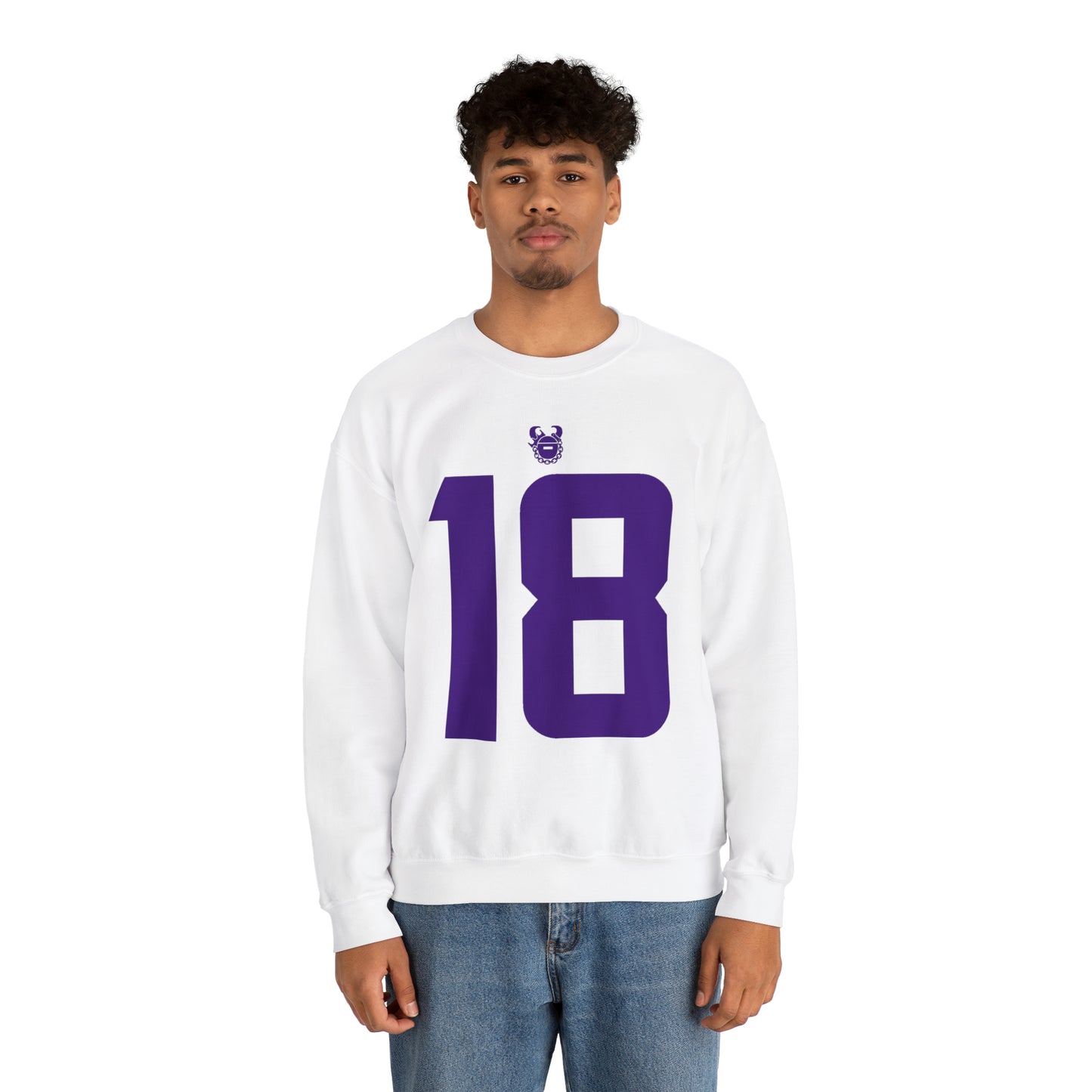 Unisex Heavy Blend™ Crewneck - Jersey #18