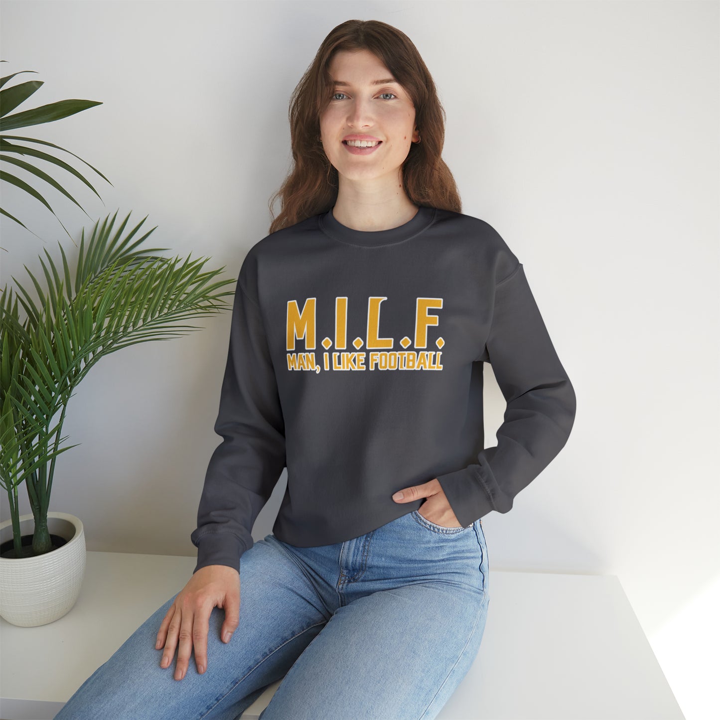 Unisex Heavy Blend™ Crewneck - M.I.L.F.