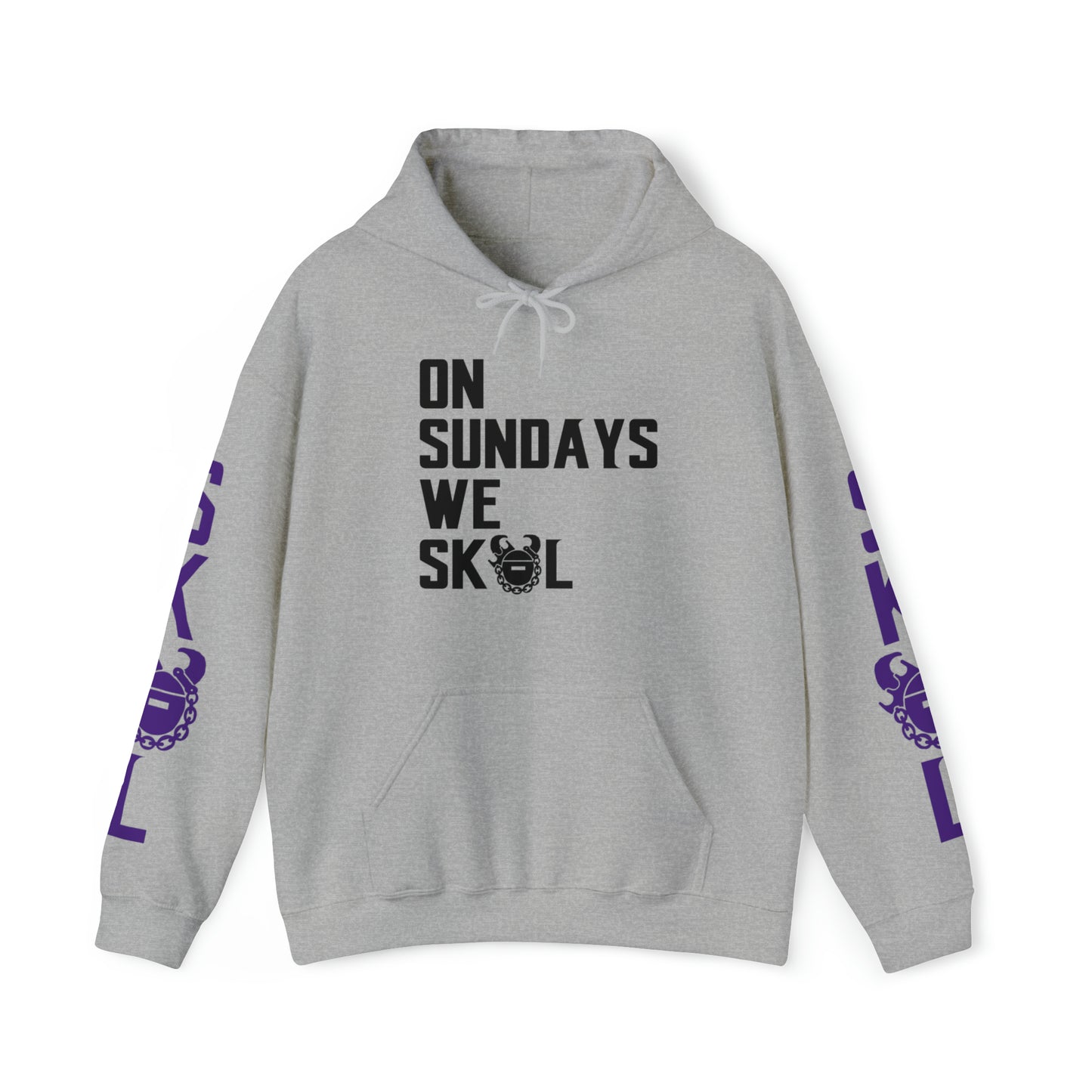 Unisex Heavy Blend™ Hooded Sweatshirt - On Sundays + The Original (Sleeves)