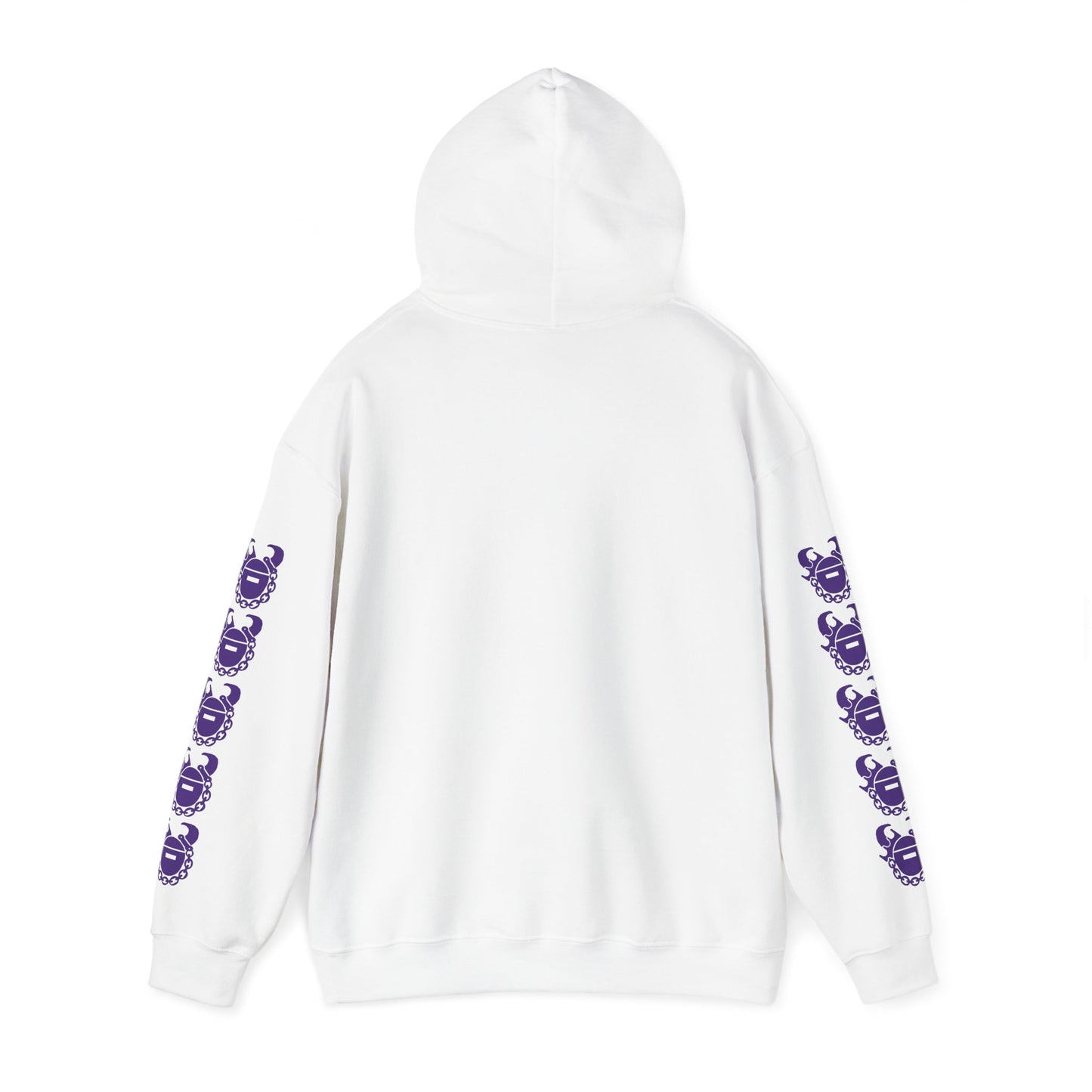 Unisex Heavy Blend™ Hooded Sweatshirt - & BEER + Game Day Helmet (Sleeves)
