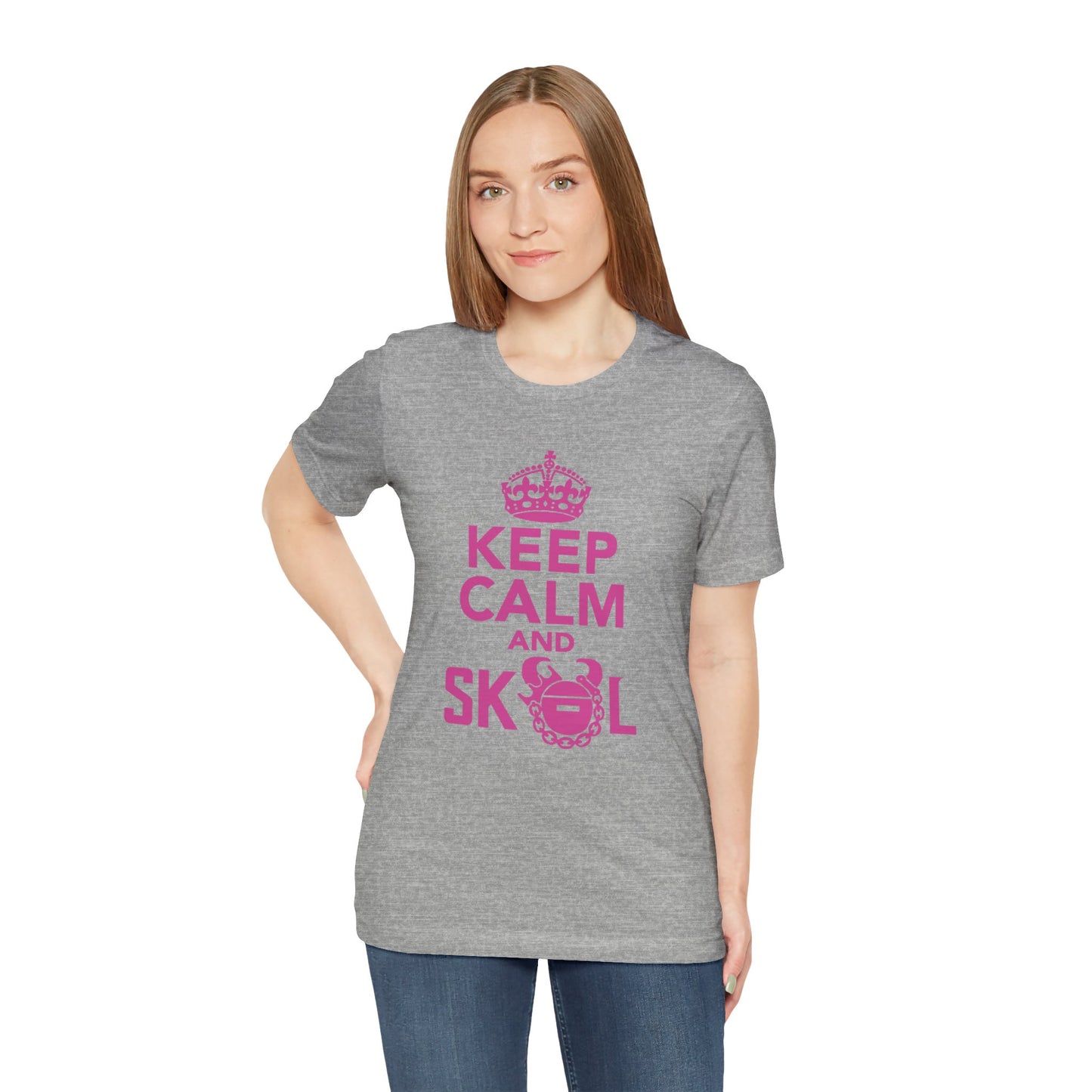 Unisex Jersey Short Sleeve Tee - Keep Calm