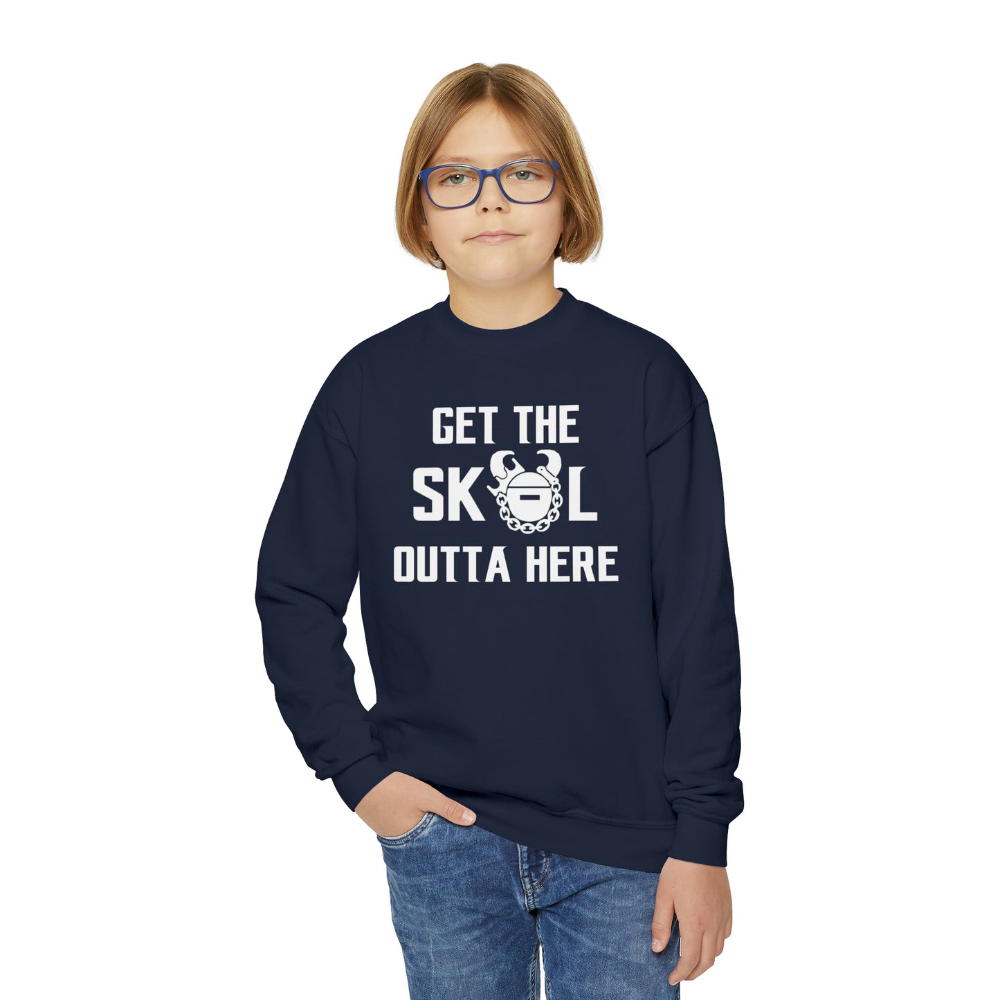 Youth Crewneck - Get OUTTA Here