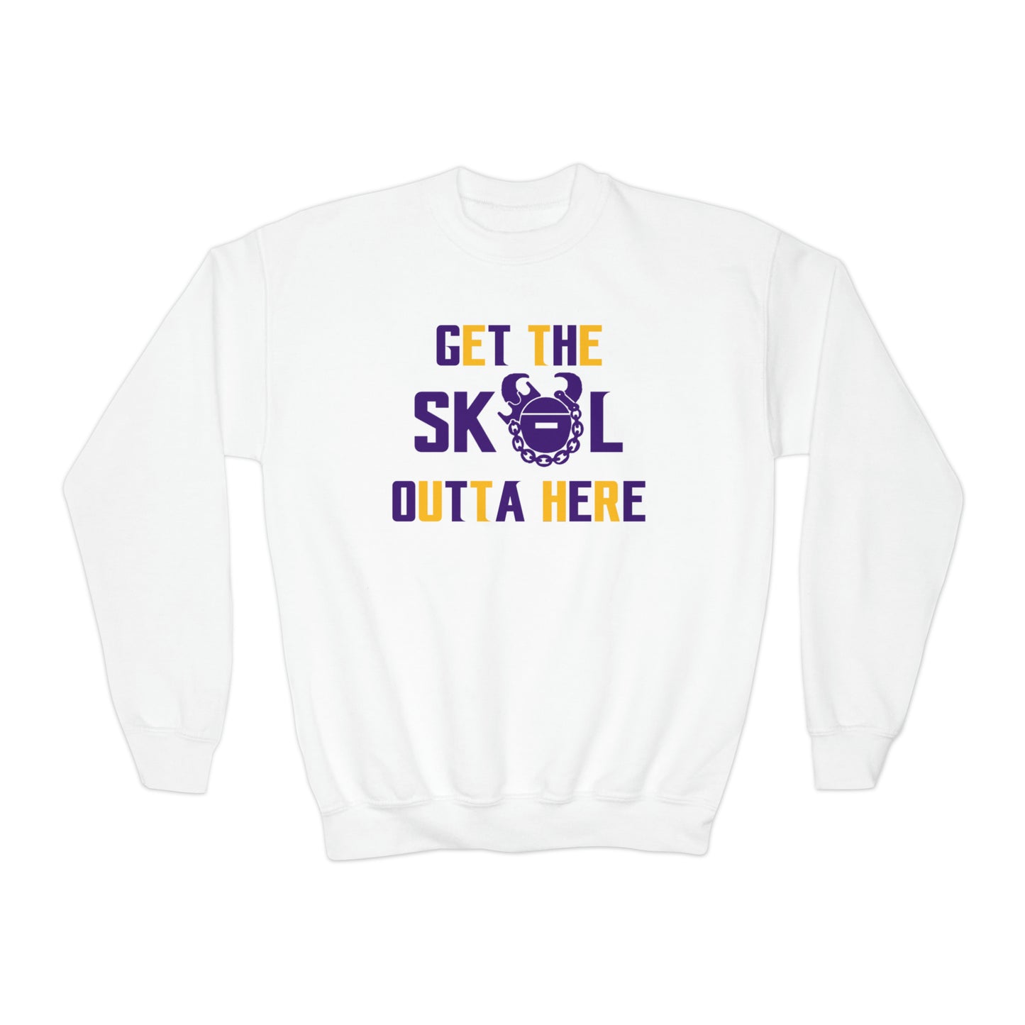 Youth Crewneck - Get OUTTA Here