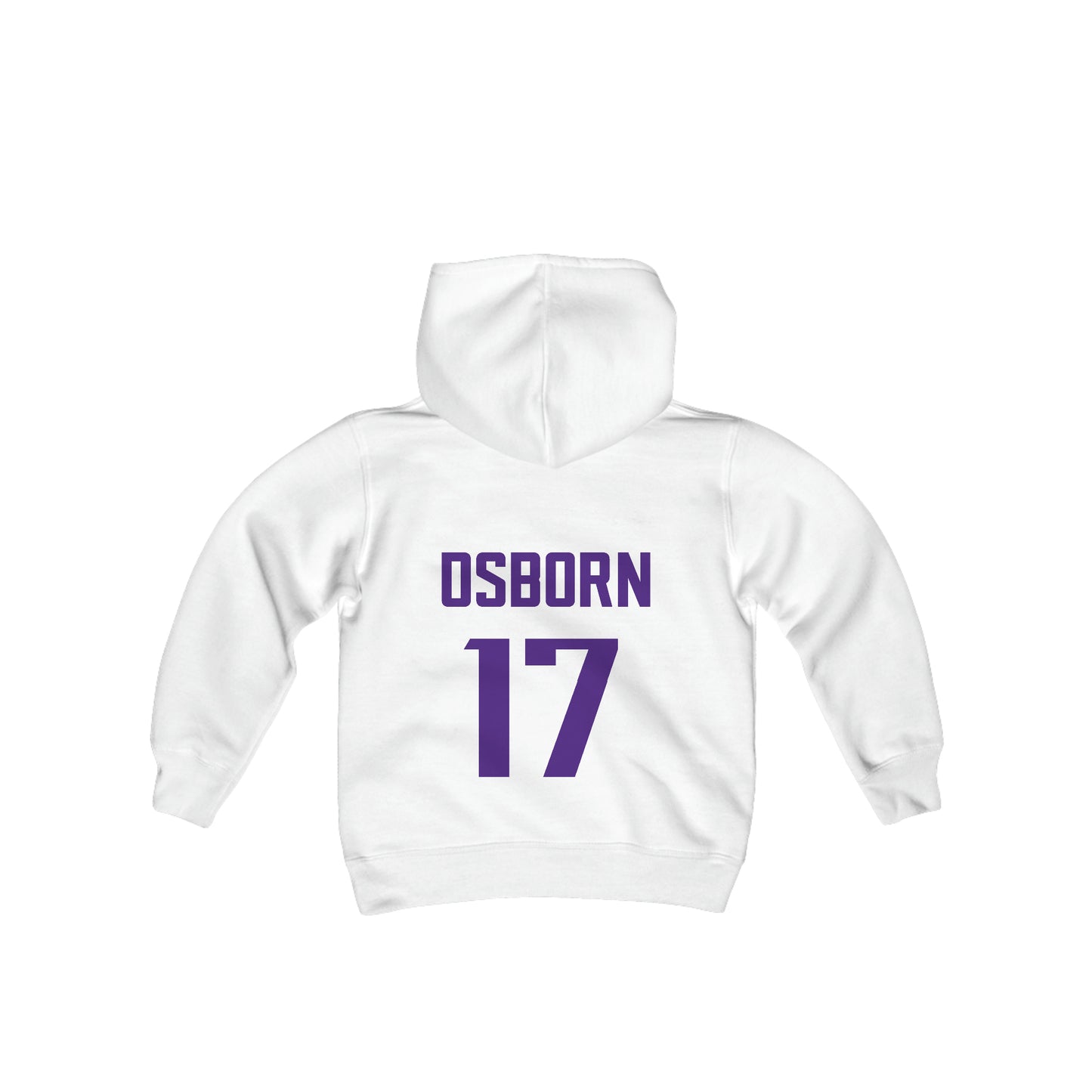 Youth Heavy Blend Hoodie - Jersey #17