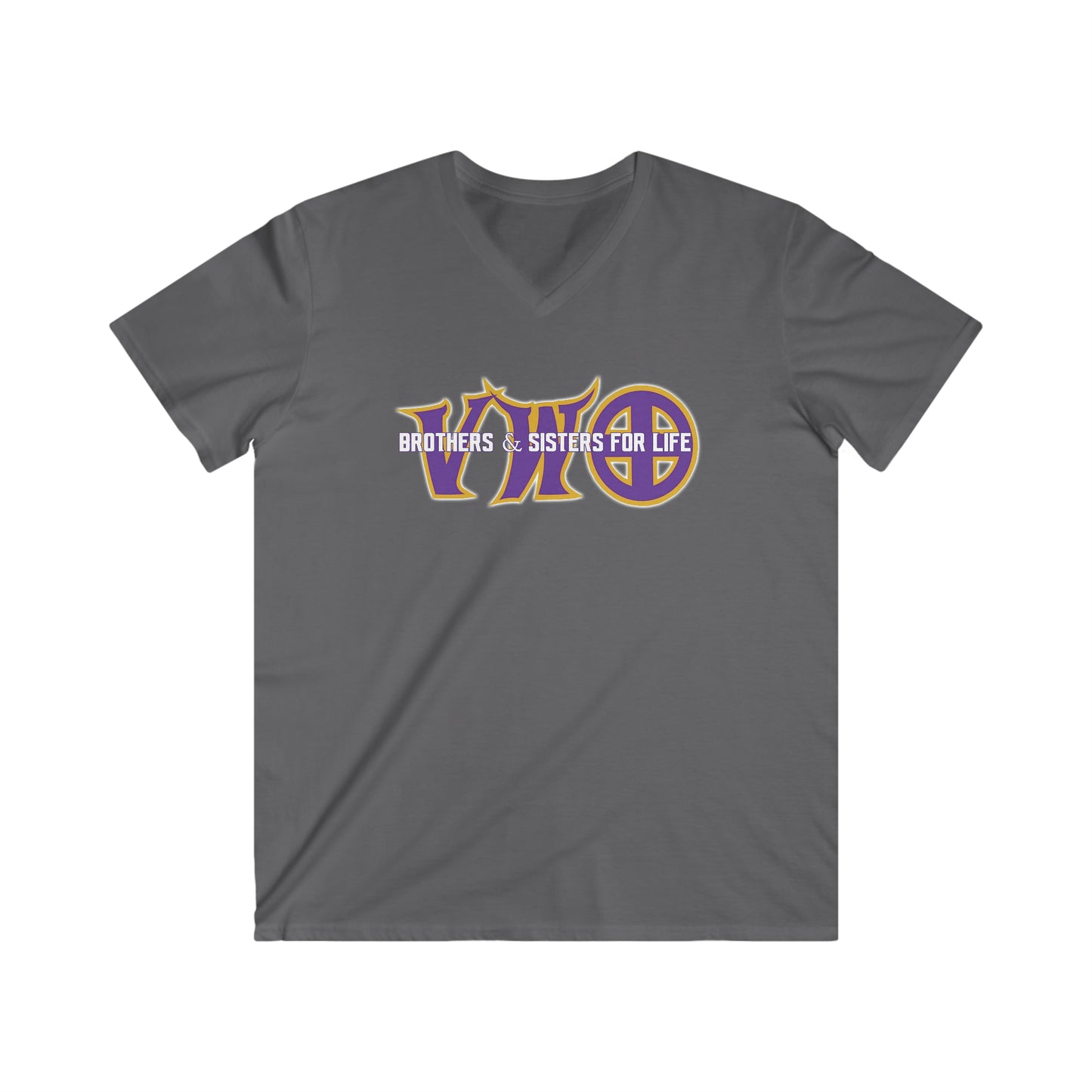 Men's Fitted V-Neck Short Sleeve - VWO Brothers & Sisters