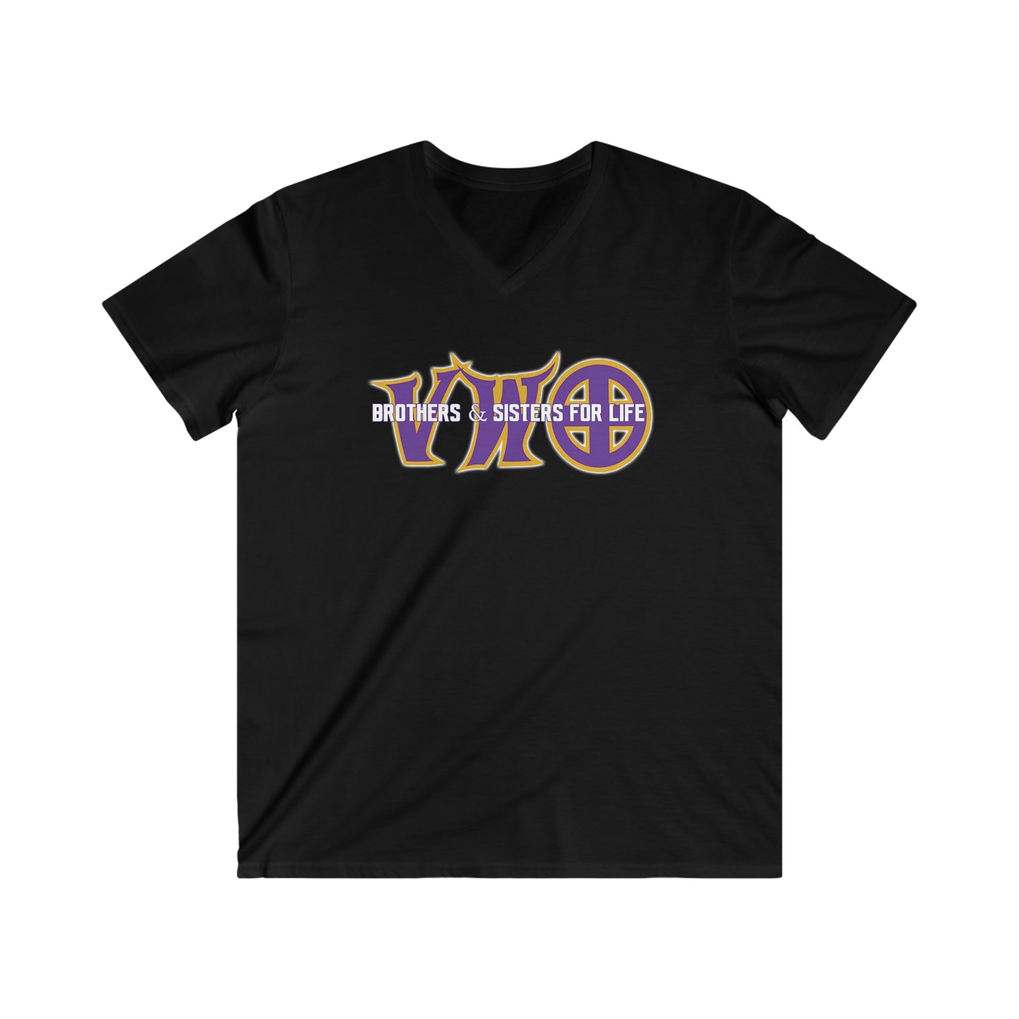 Men's Fitted V-Neck Short Sleeve - VWO Brothers & Sisters