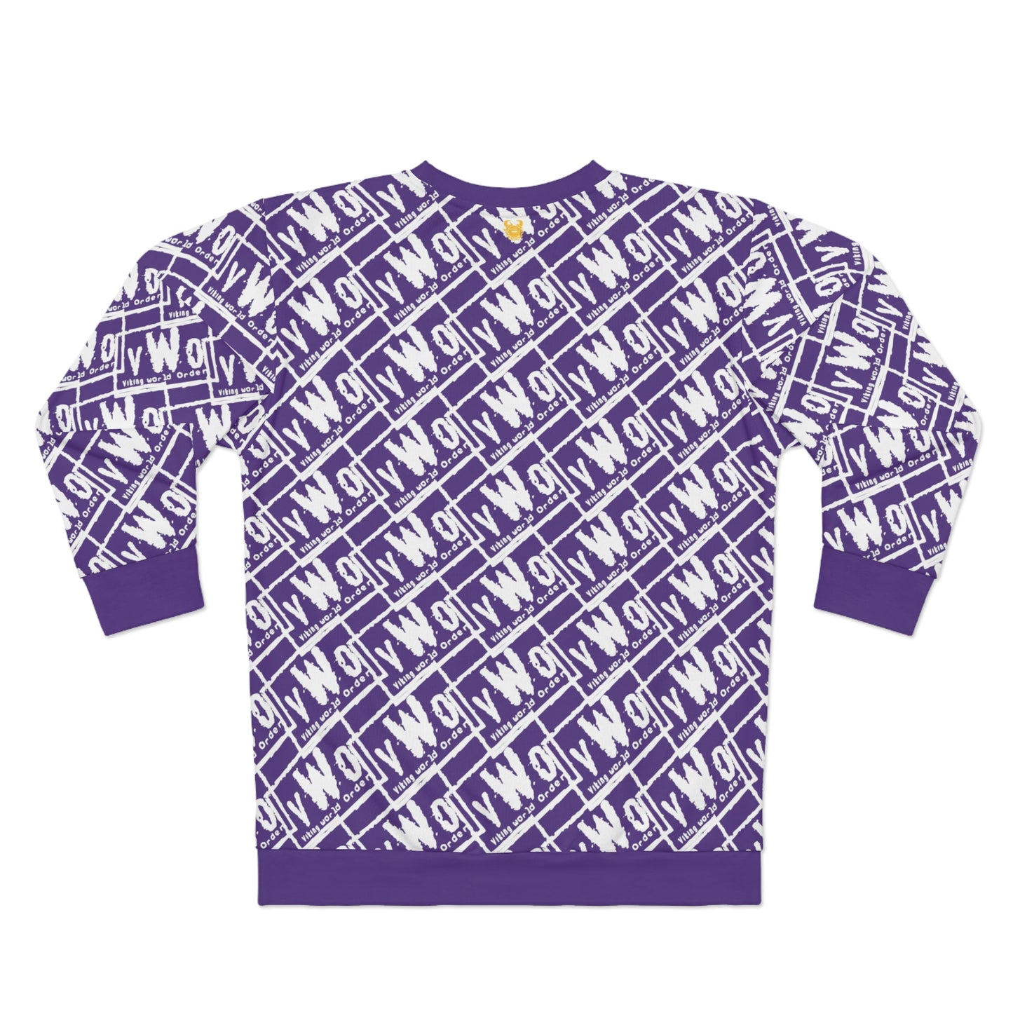 Unisex Crewneck - Purple/White - VWO (Framed)