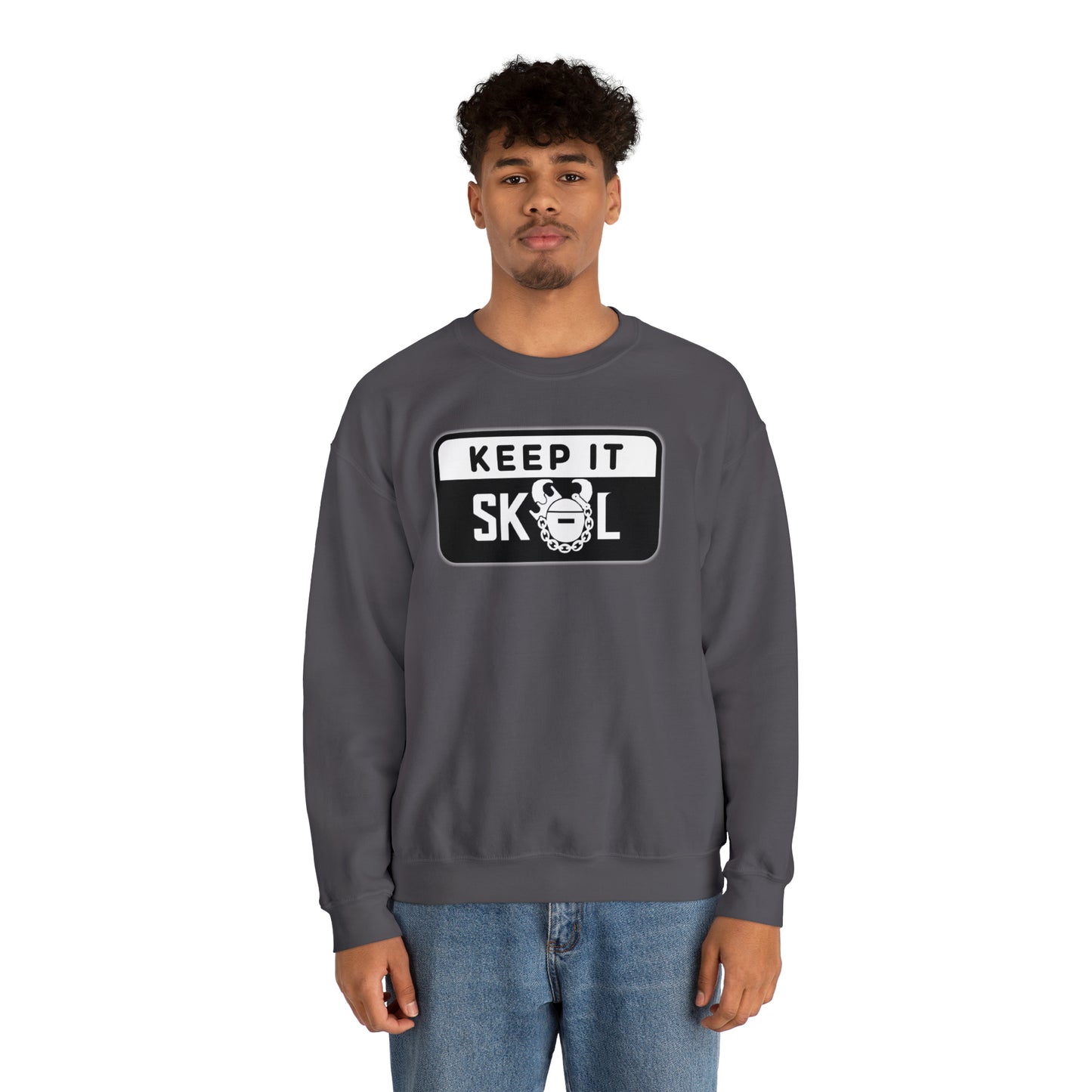 Unisex Heavy Blend™ Crewneck - Keep it Simple (Framed)