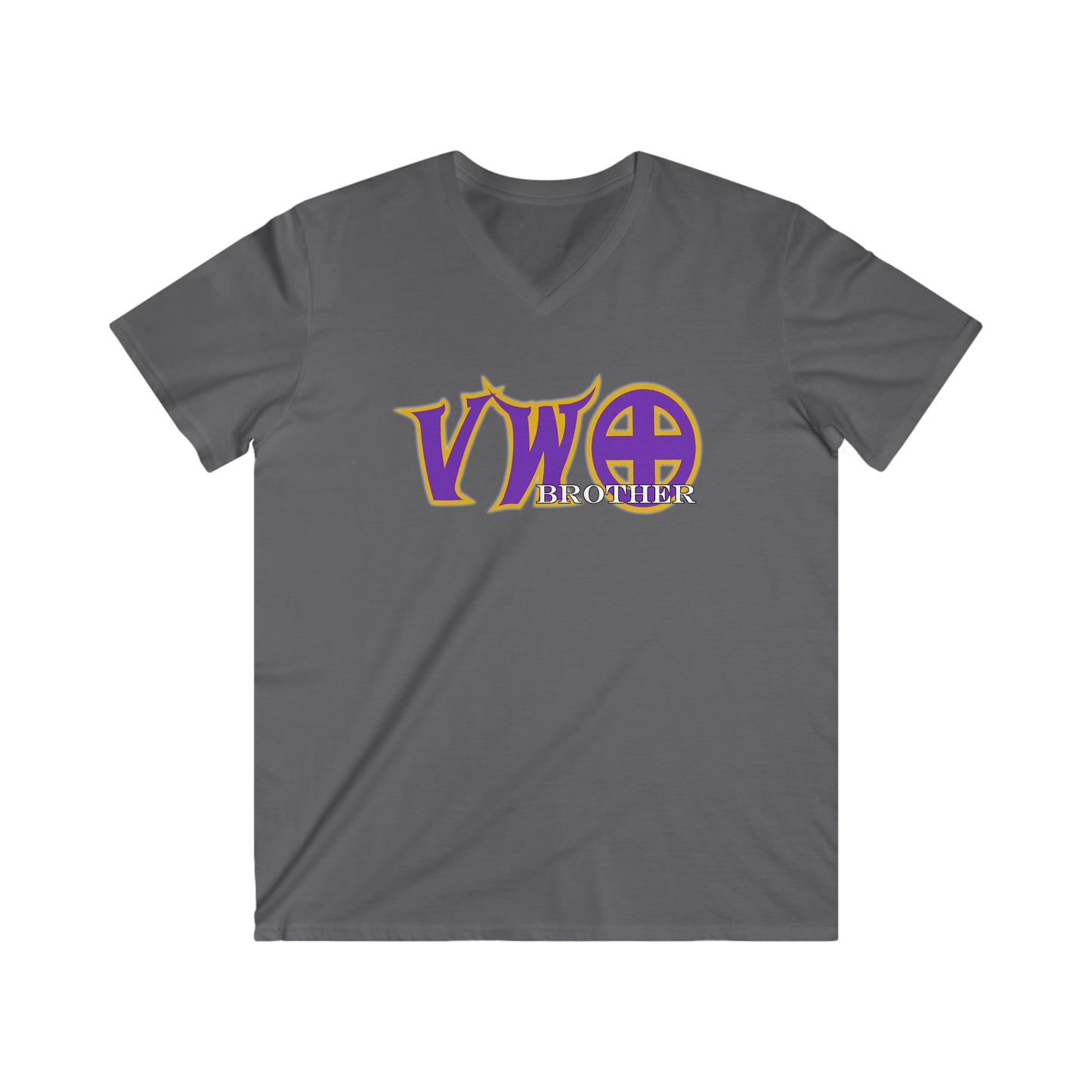 Men's Fitted V-Neck Short Sleeve - VWO Brother