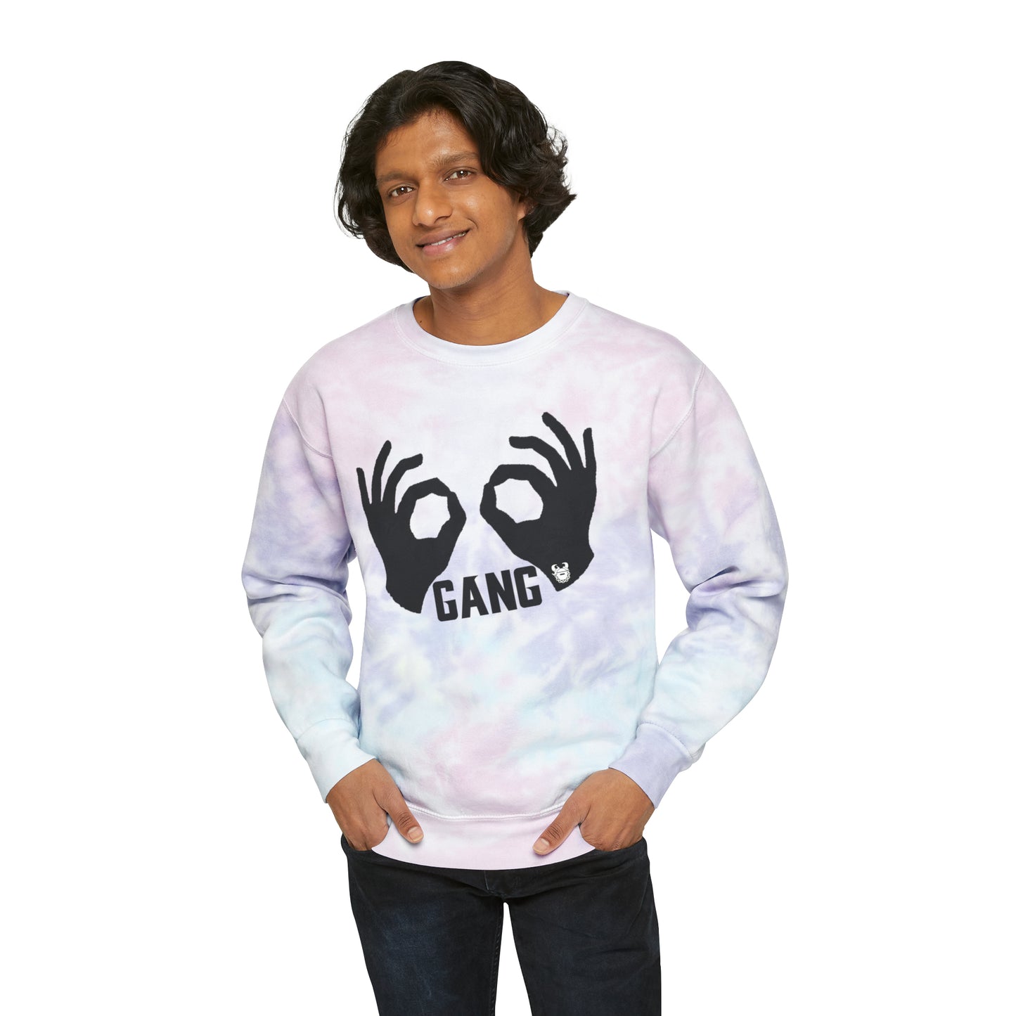 Tie-Dye Crewneck - Griddy Gang