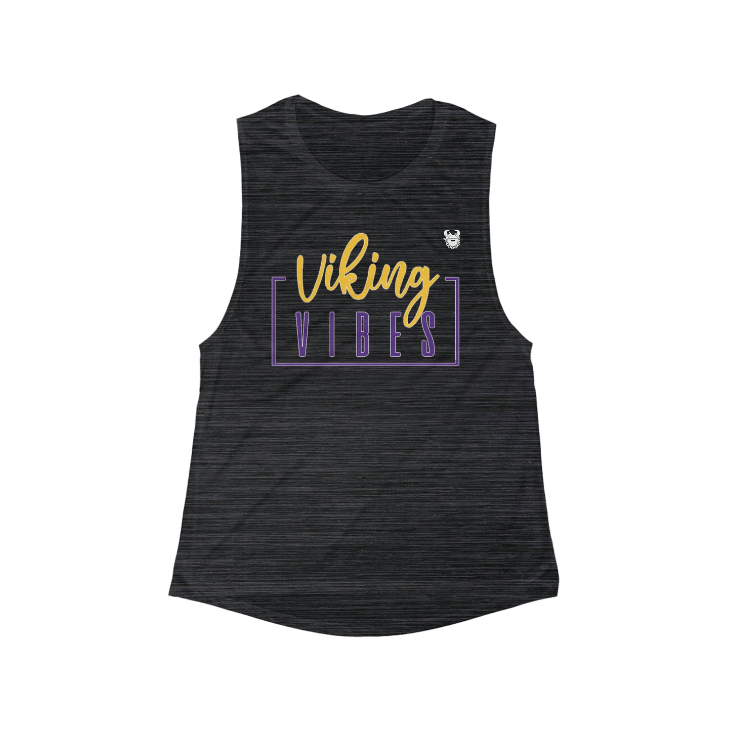Women's Flowy Scoop Muscle Tank - Vibes