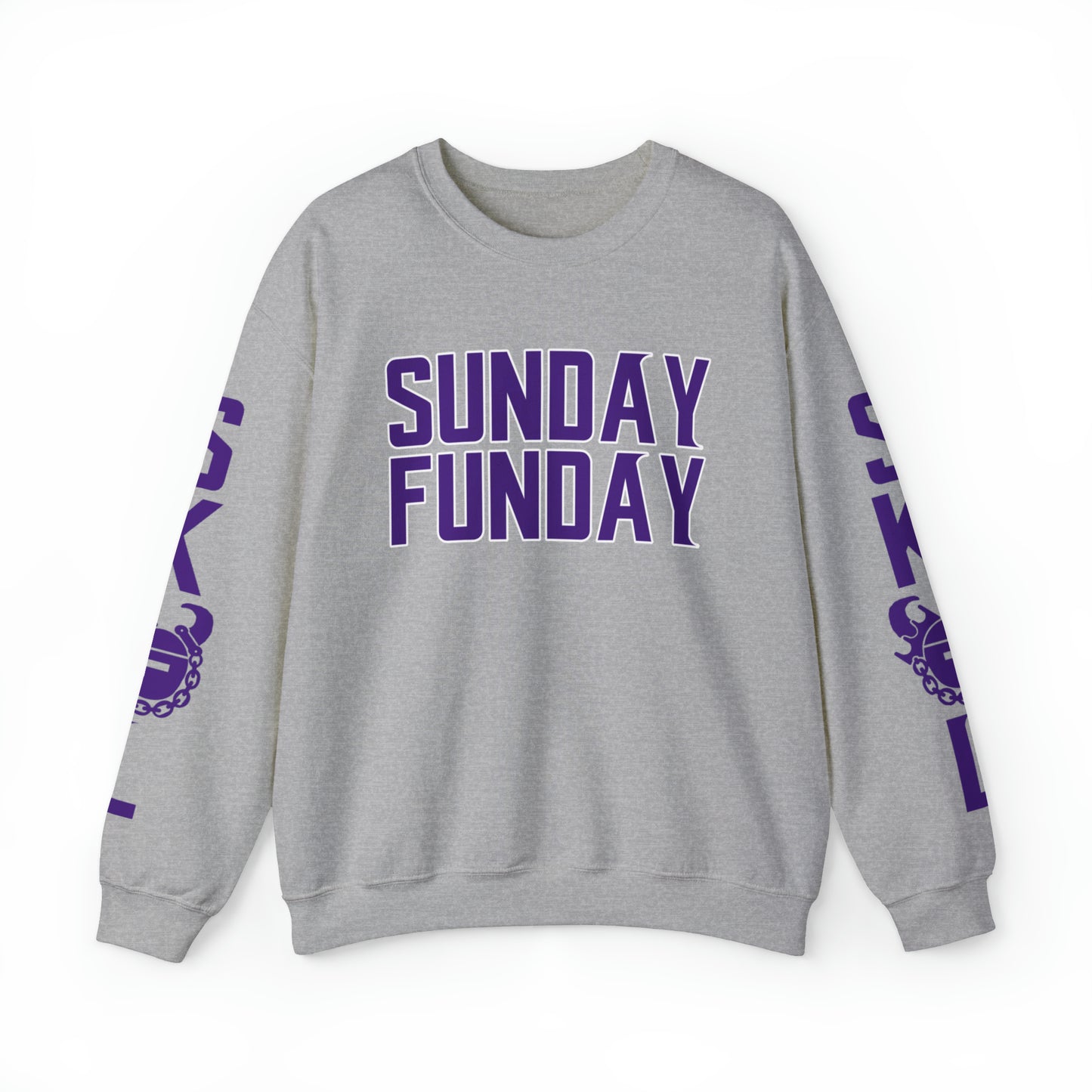 Unisex Heavy Blend™ Crewneck - SUNDAY FUNDAY + The Original (Sleeves)