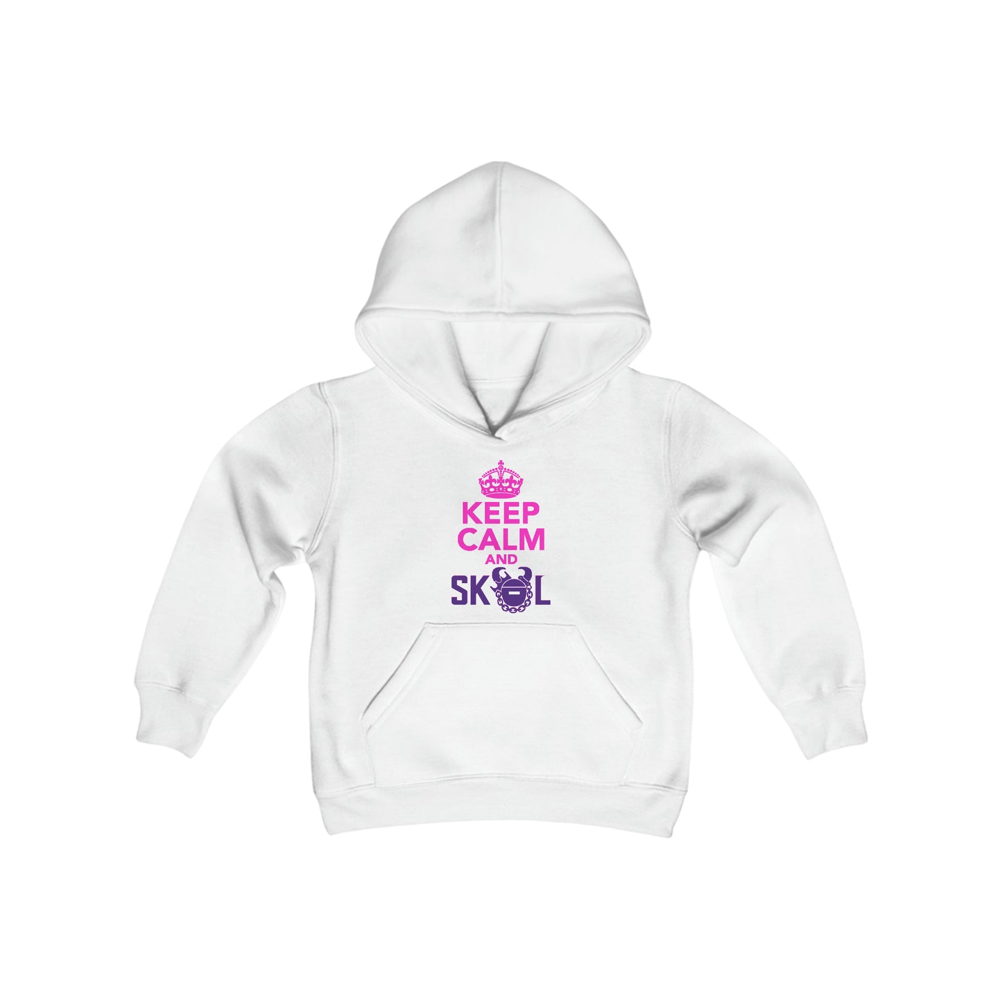 Youth Heavy Blend Hoodie - Keep Calm