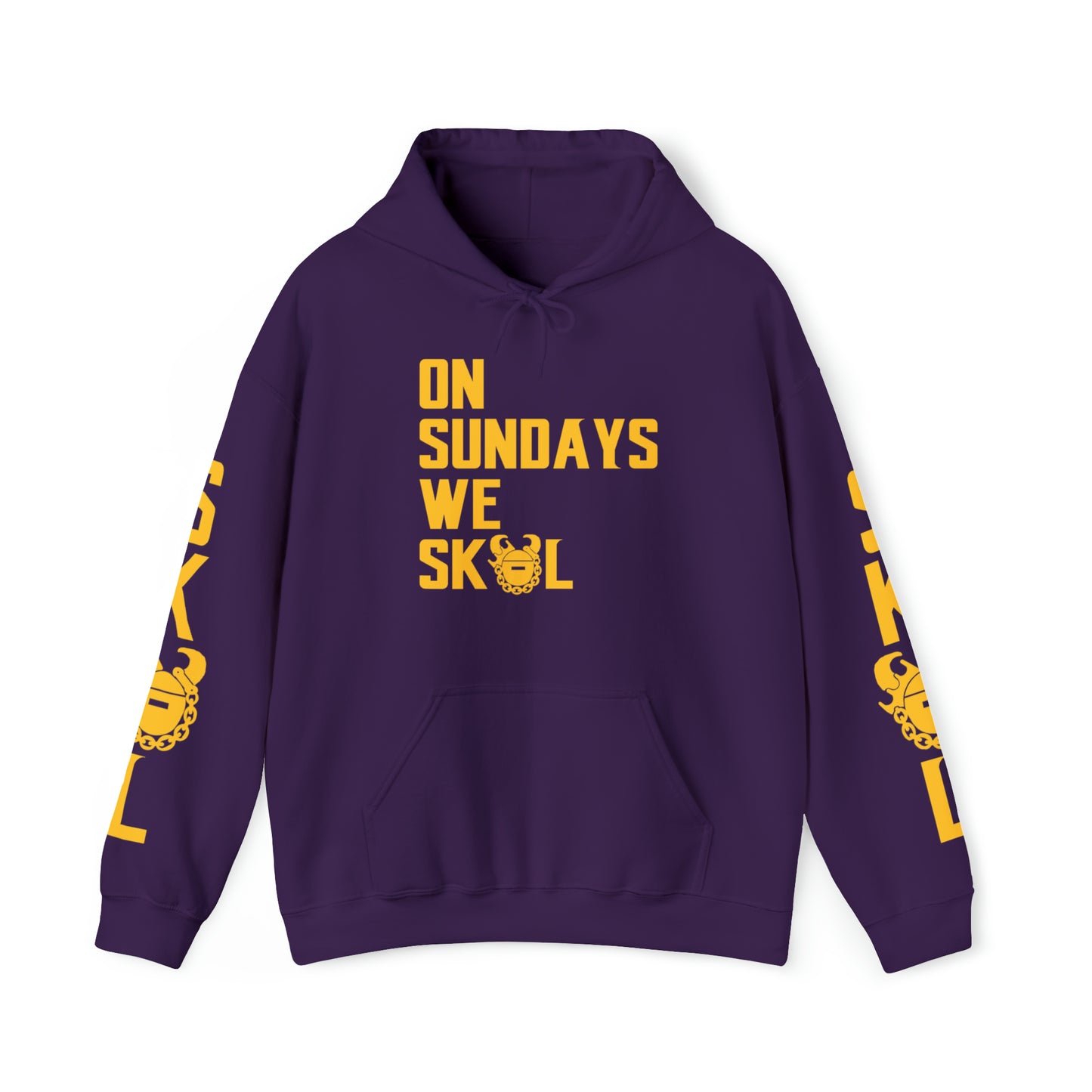 Unisex Heavy Blend™ Hooded Sweatshirt - On Sundays + The Original (Sleeves)