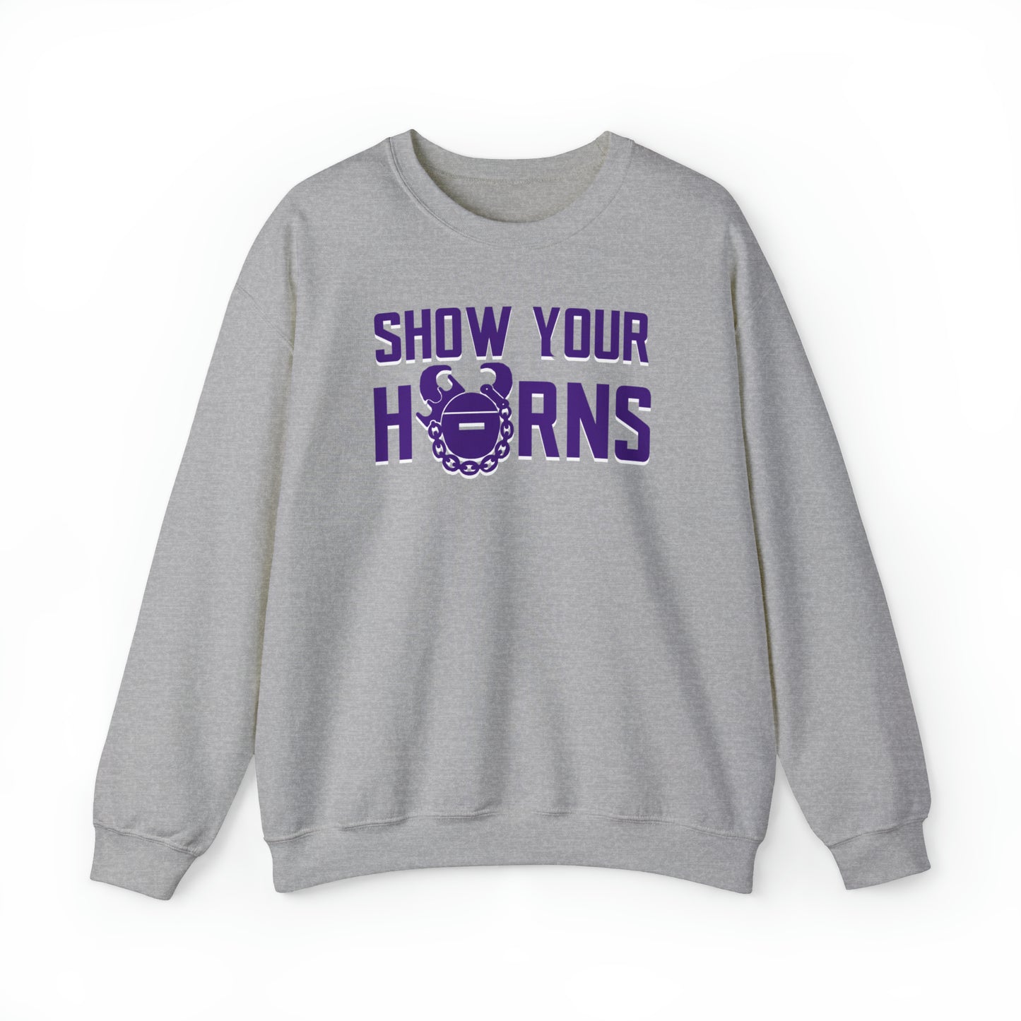 Unisex Heavy Blend™ Crewneck - Show Your Horns