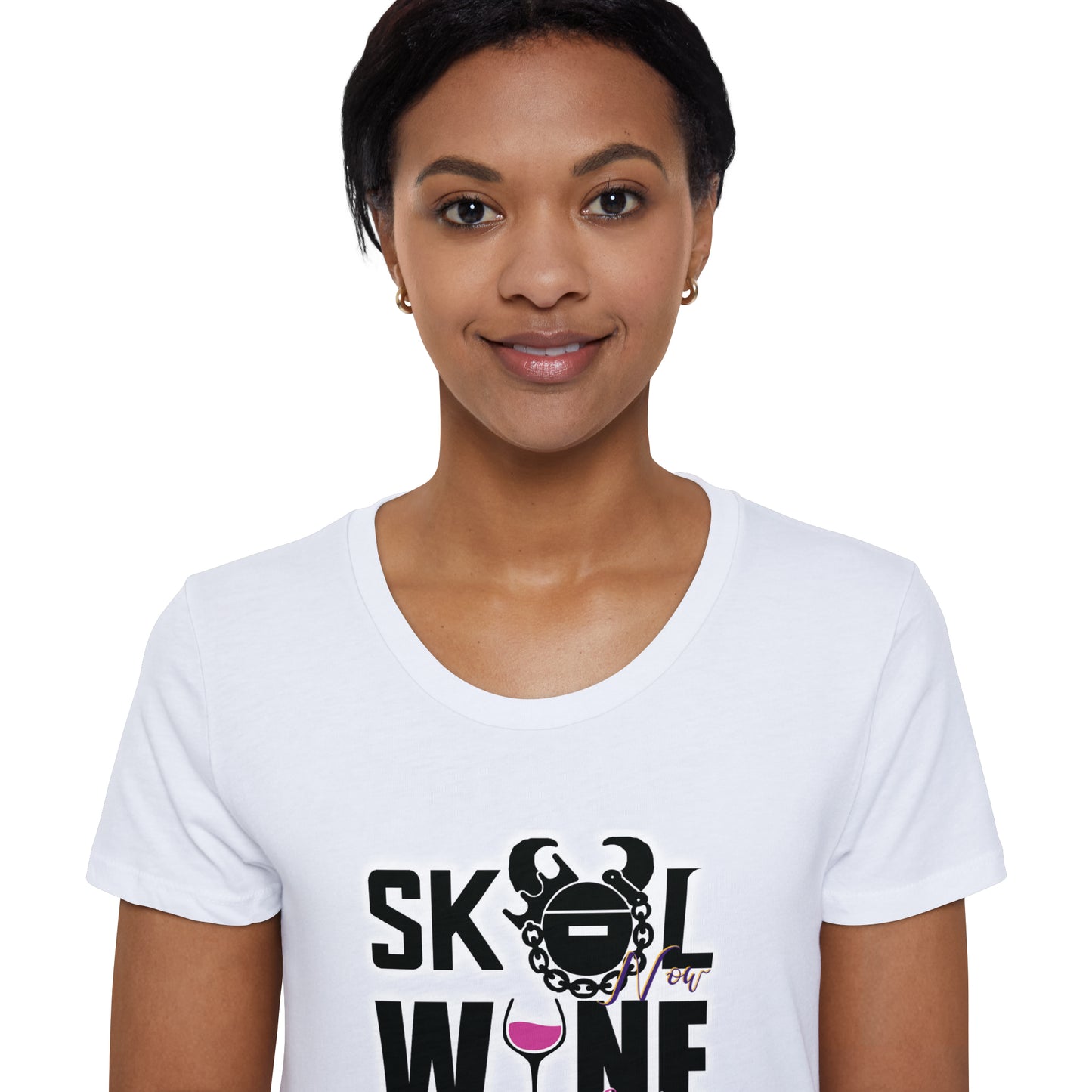 Women's Organic T - WINE later