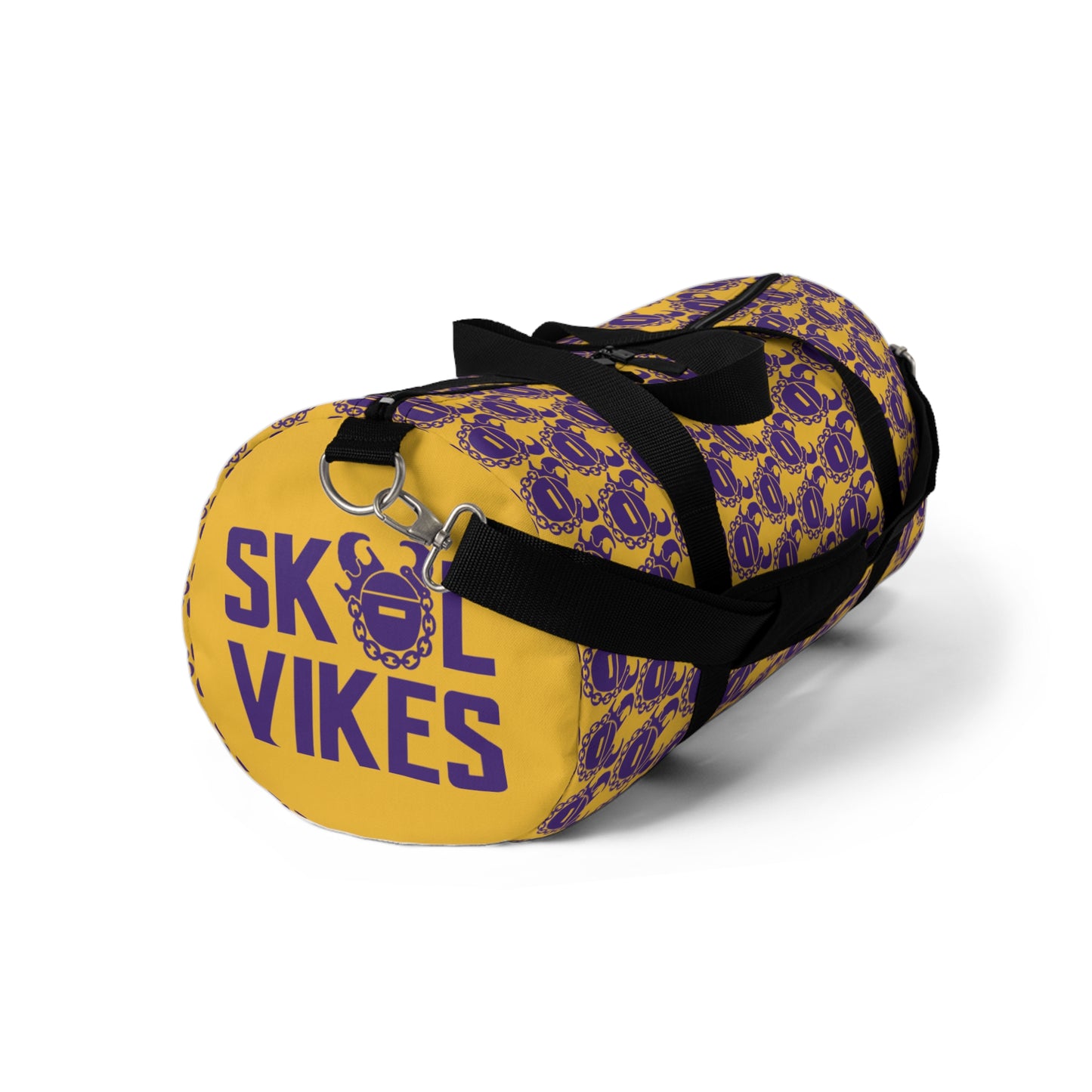 Duffel Bag - Gold/Purple Helmets - Vikes