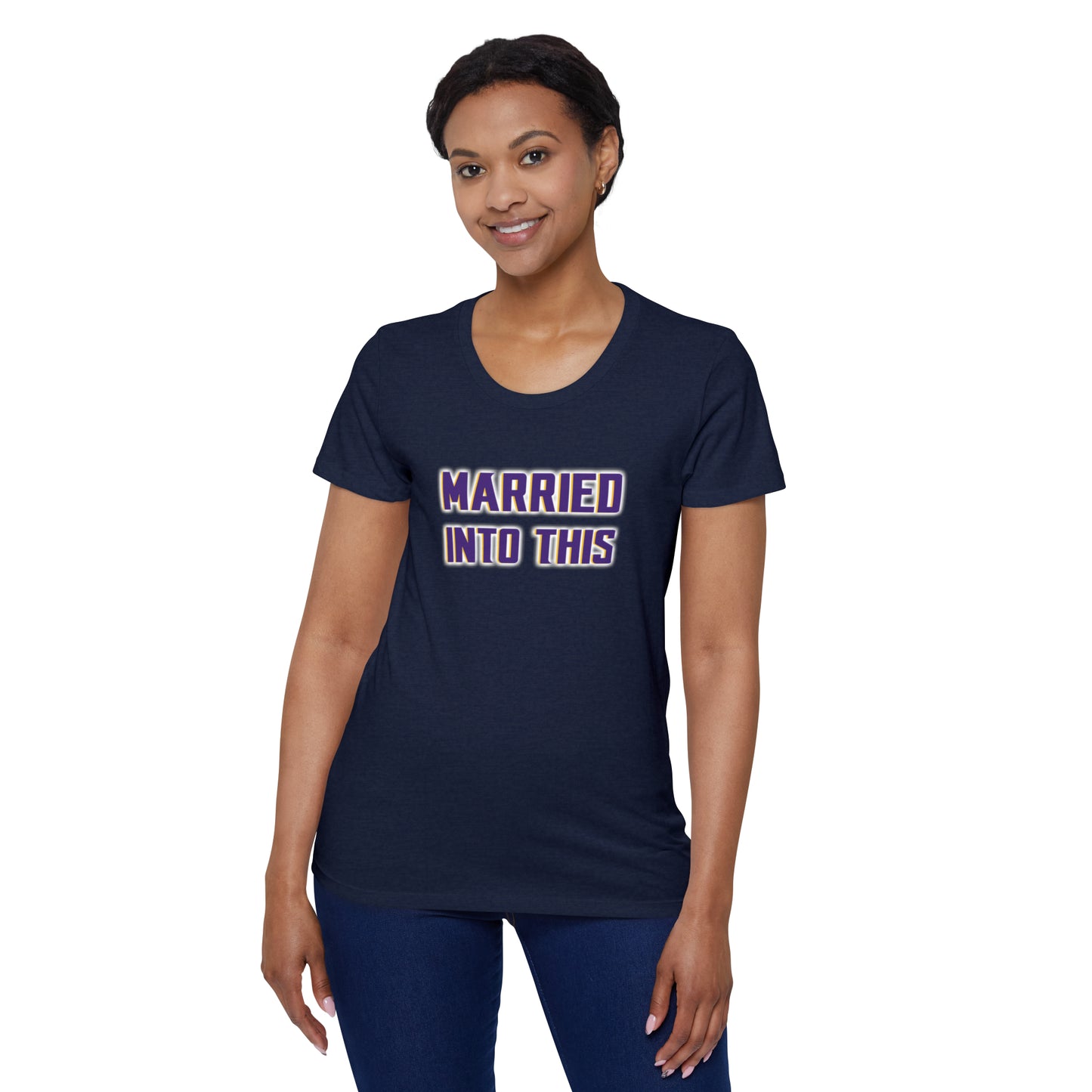 Women's Organic T - Married Into This