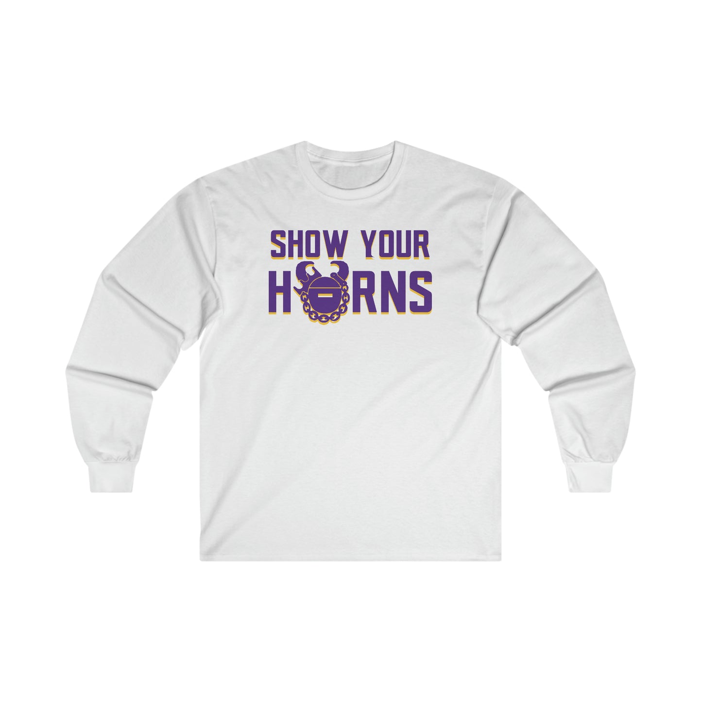 Ultra Cotton Long Sleeve - Show Your Horns