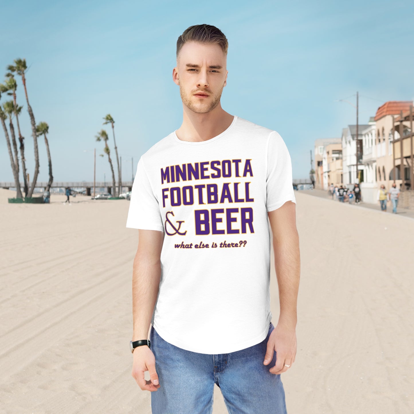 Men's Curved Hem Tee - What else is there??