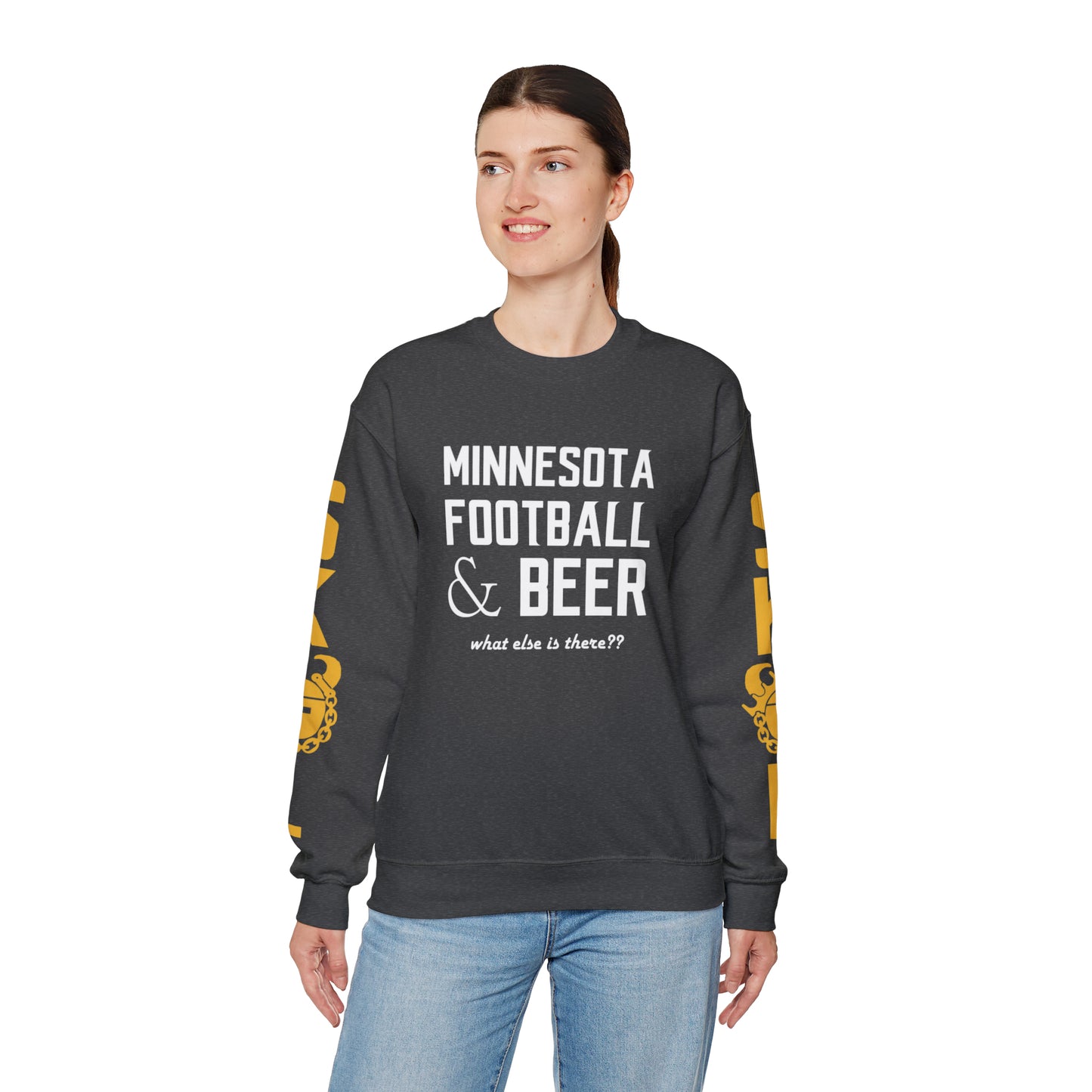 Unisex Heavy Blend™ Crewneck - What else is there?? + The Original (Sleeves)