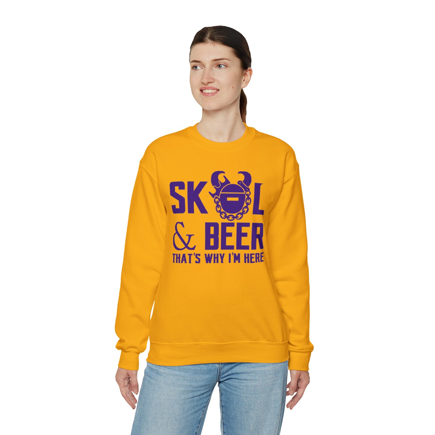Unisex Heavy Blend™ Crewneck - & BEER