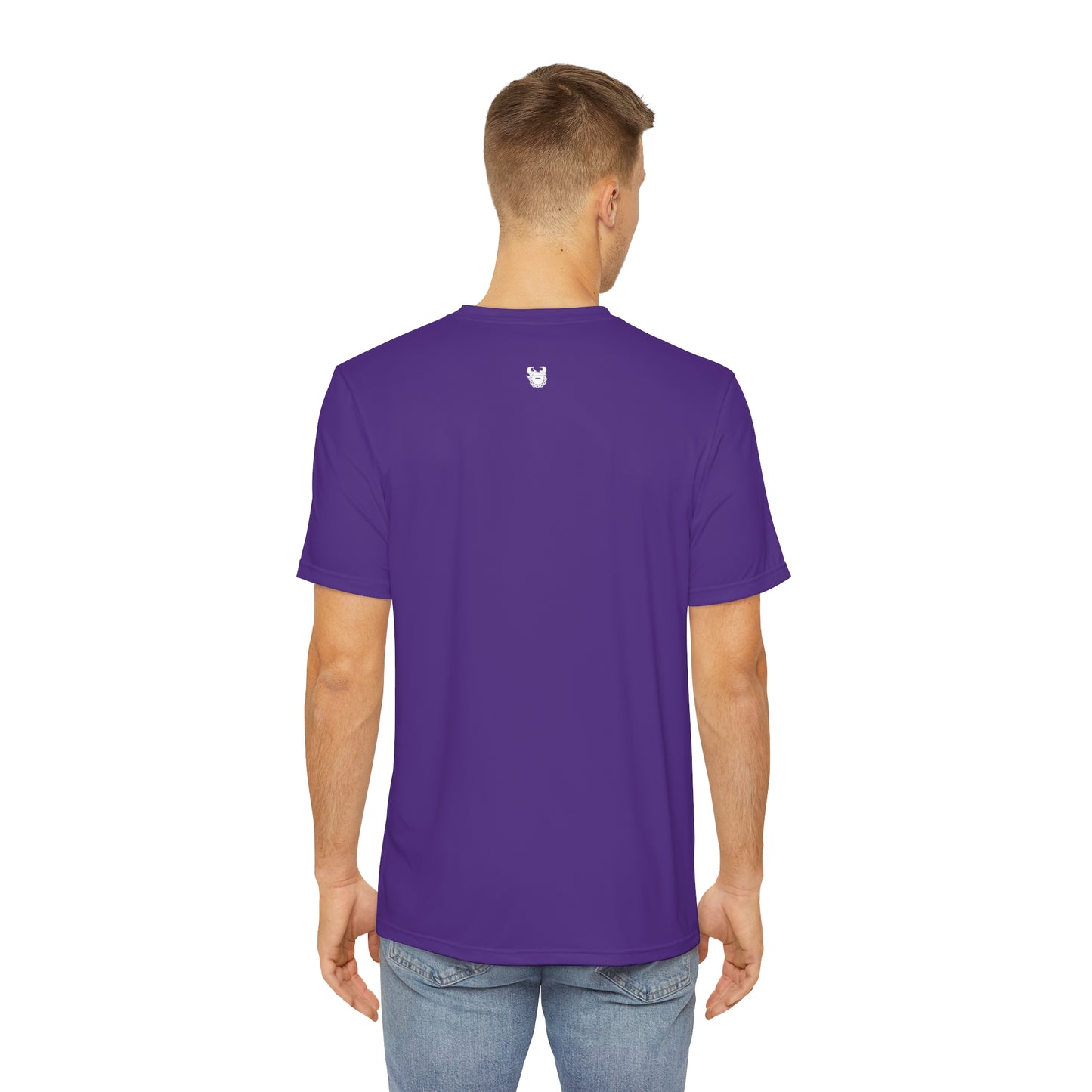 Men's Polyester Tee - Purple - Minnesota