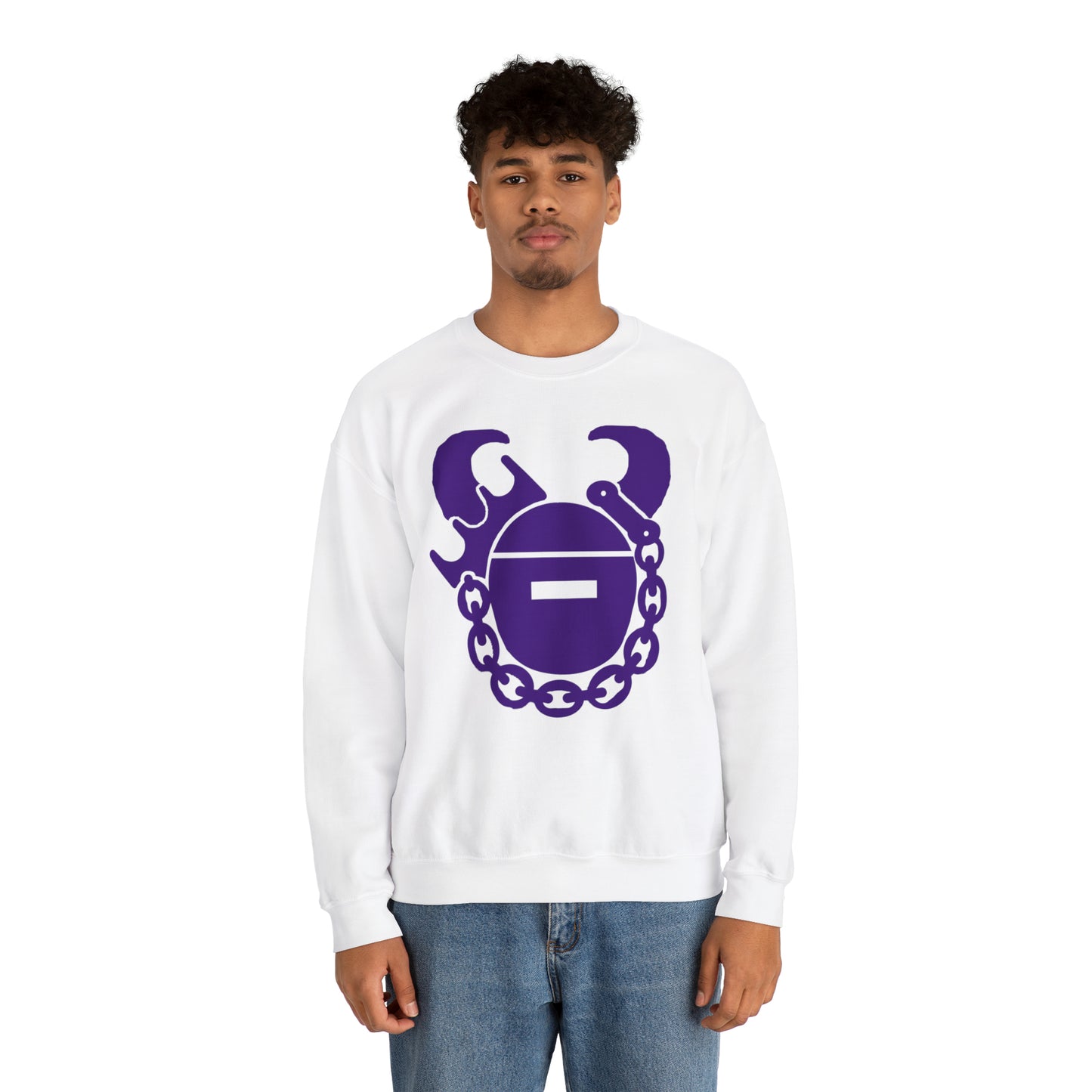 Unisex Heavy Blend™ Crewneck - Game Day Helmet