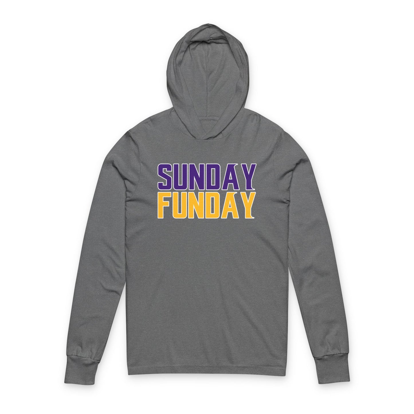 Unisex Hooded Tee - SUNDAY FUNDAY