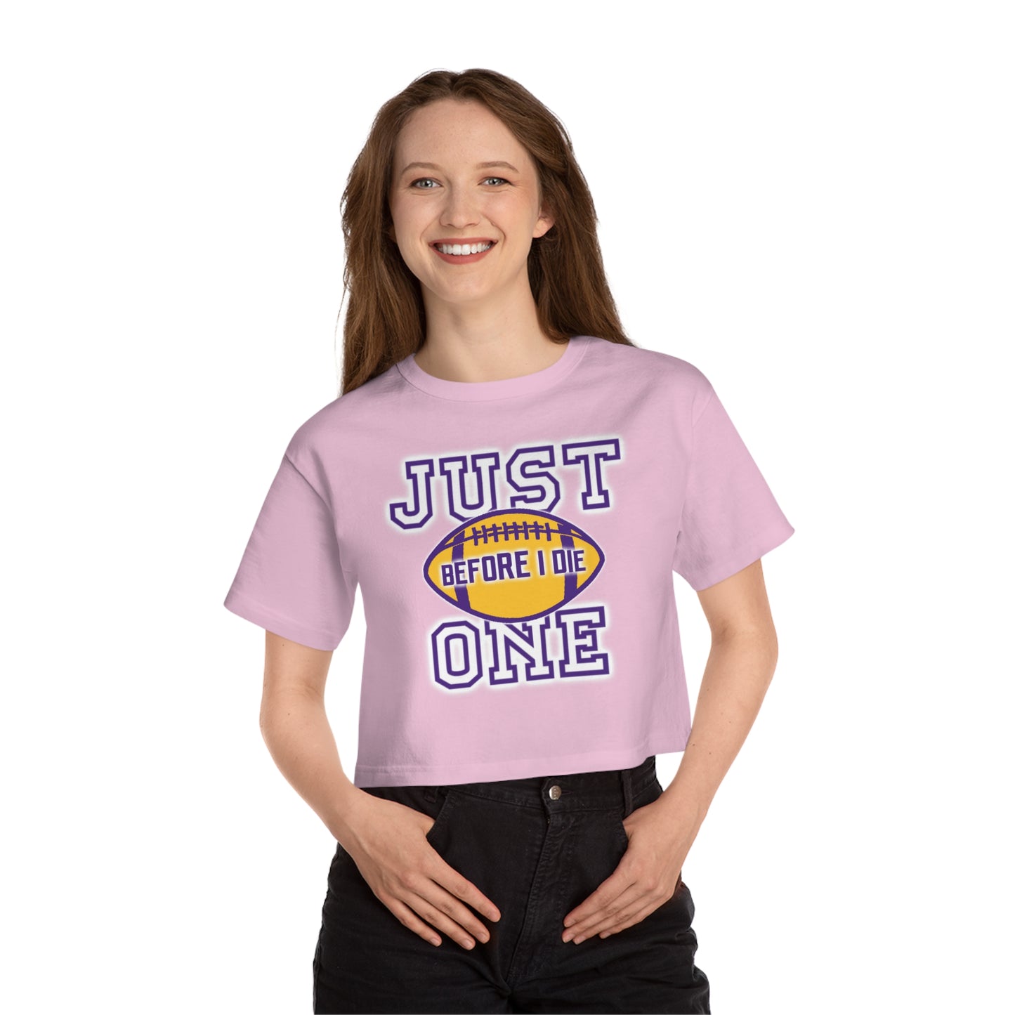 Women's Champion Heritage Cropped Top - Just ONE