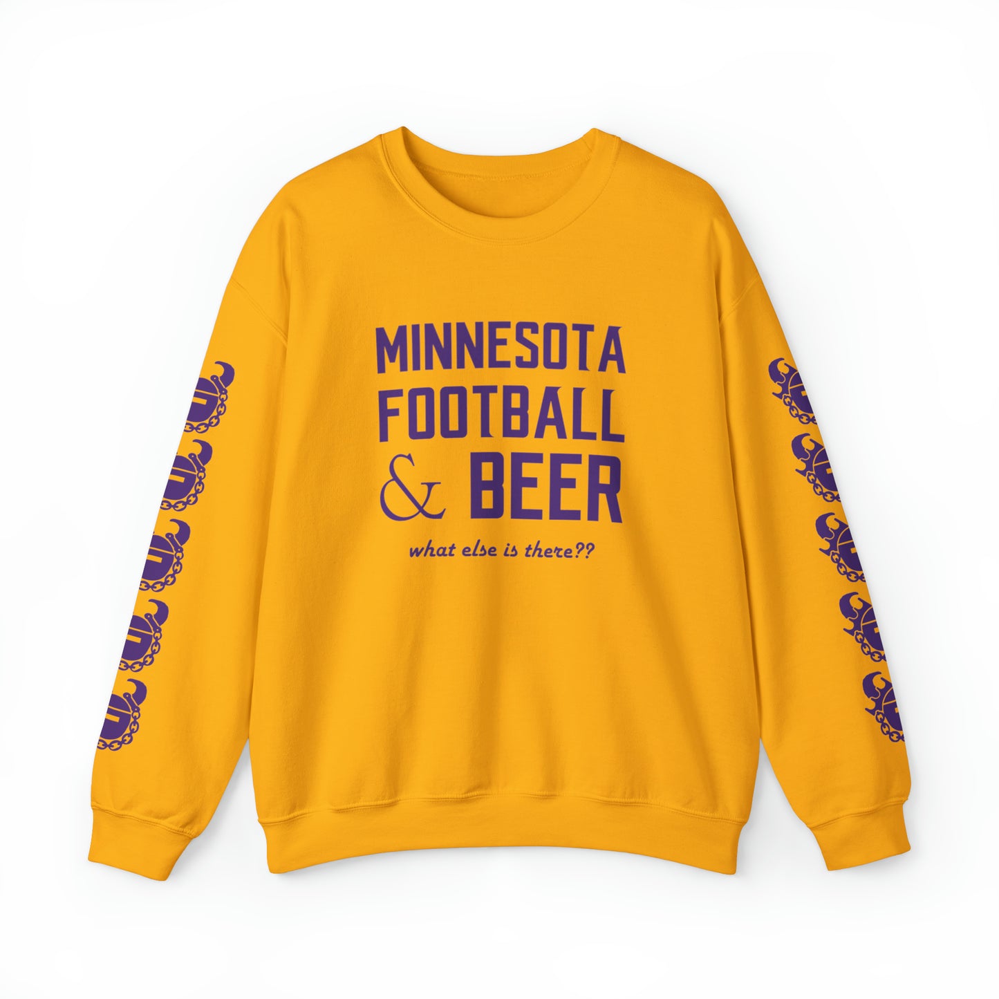 Unisex Heavy Blend™ Crewneck - What else is there?? + Game Day Helmet (Sleeves)