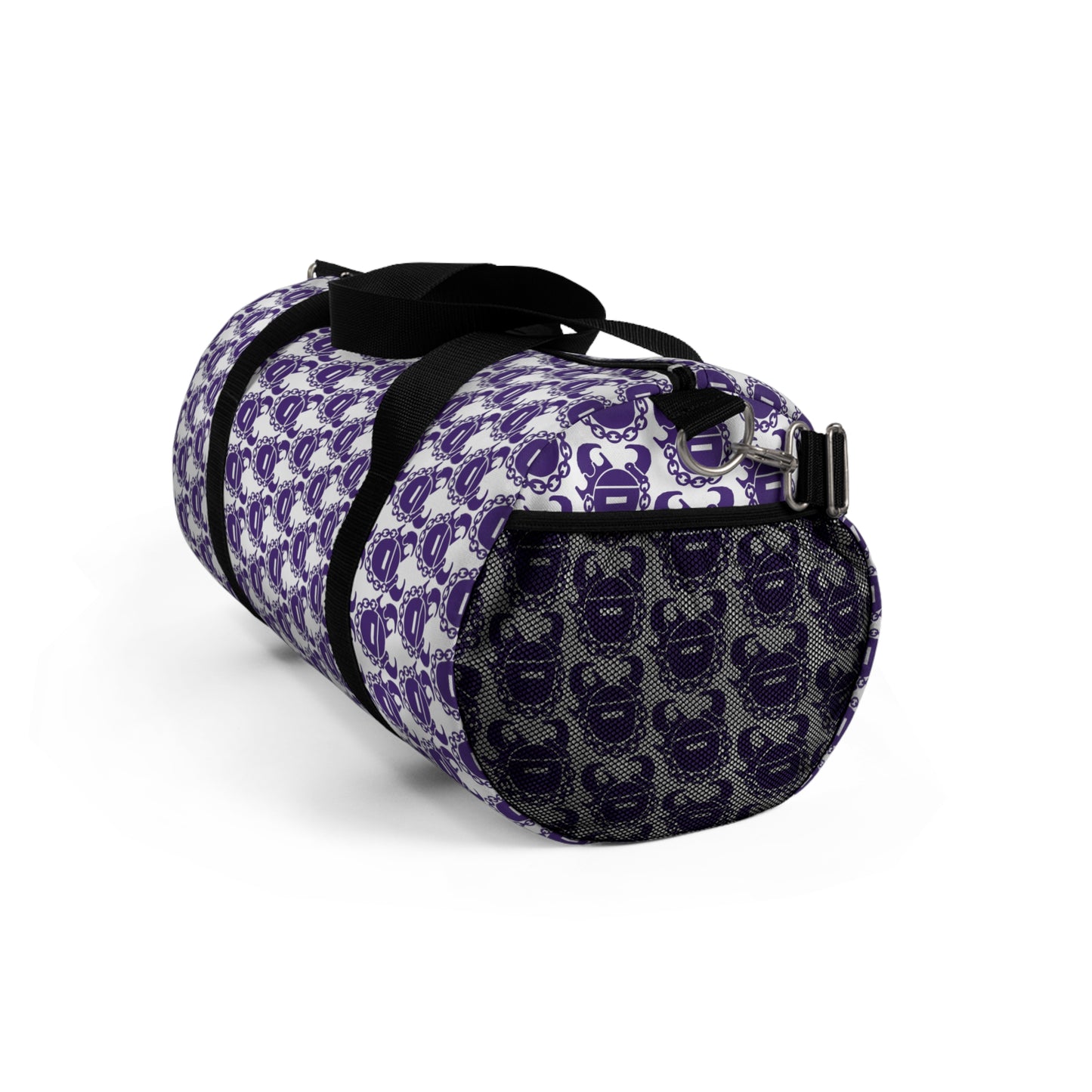 Duffel Bag - White/Purple Helmets - Vikes