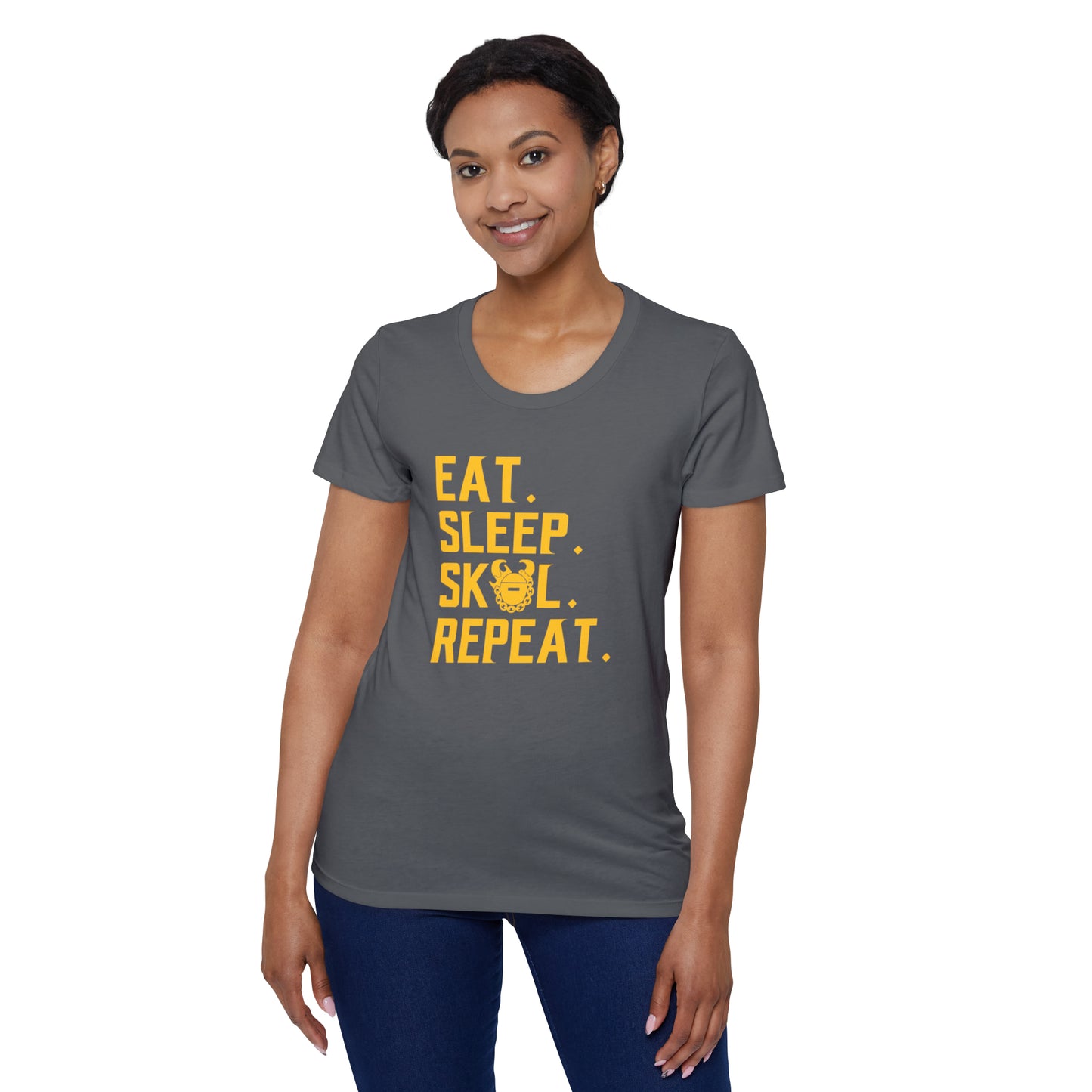 Women's Organic T - Eat. Sleep. Repeat.