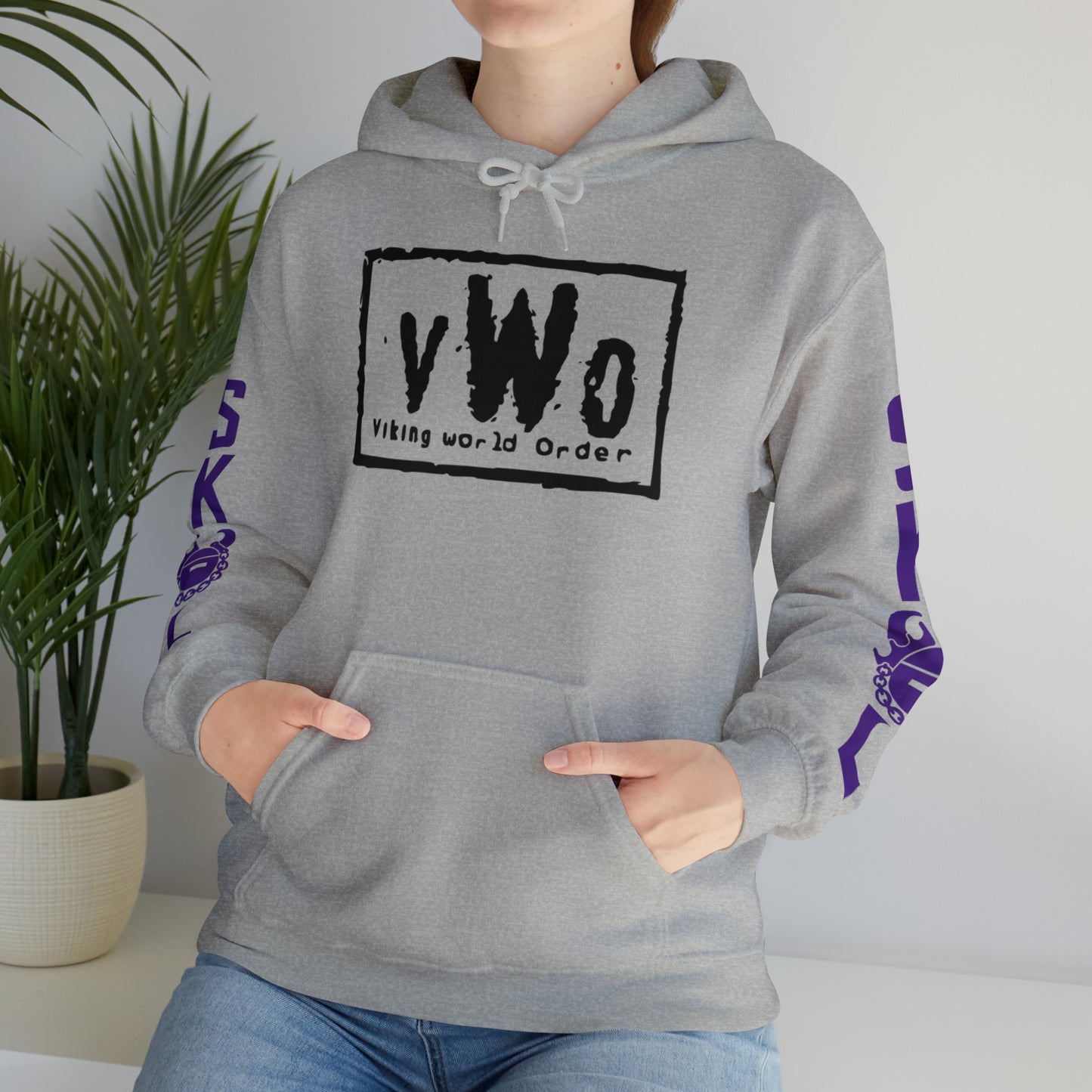Unisex Heavy Blend™ Hooded Sweatshirt - VWO (Framed) + Original (Sleeves)