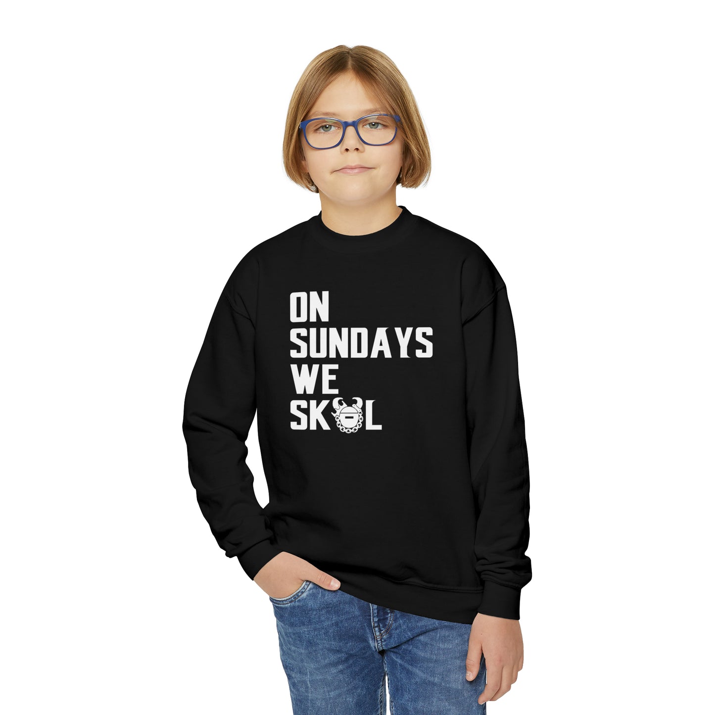 Youth Crewneck - On Sundays