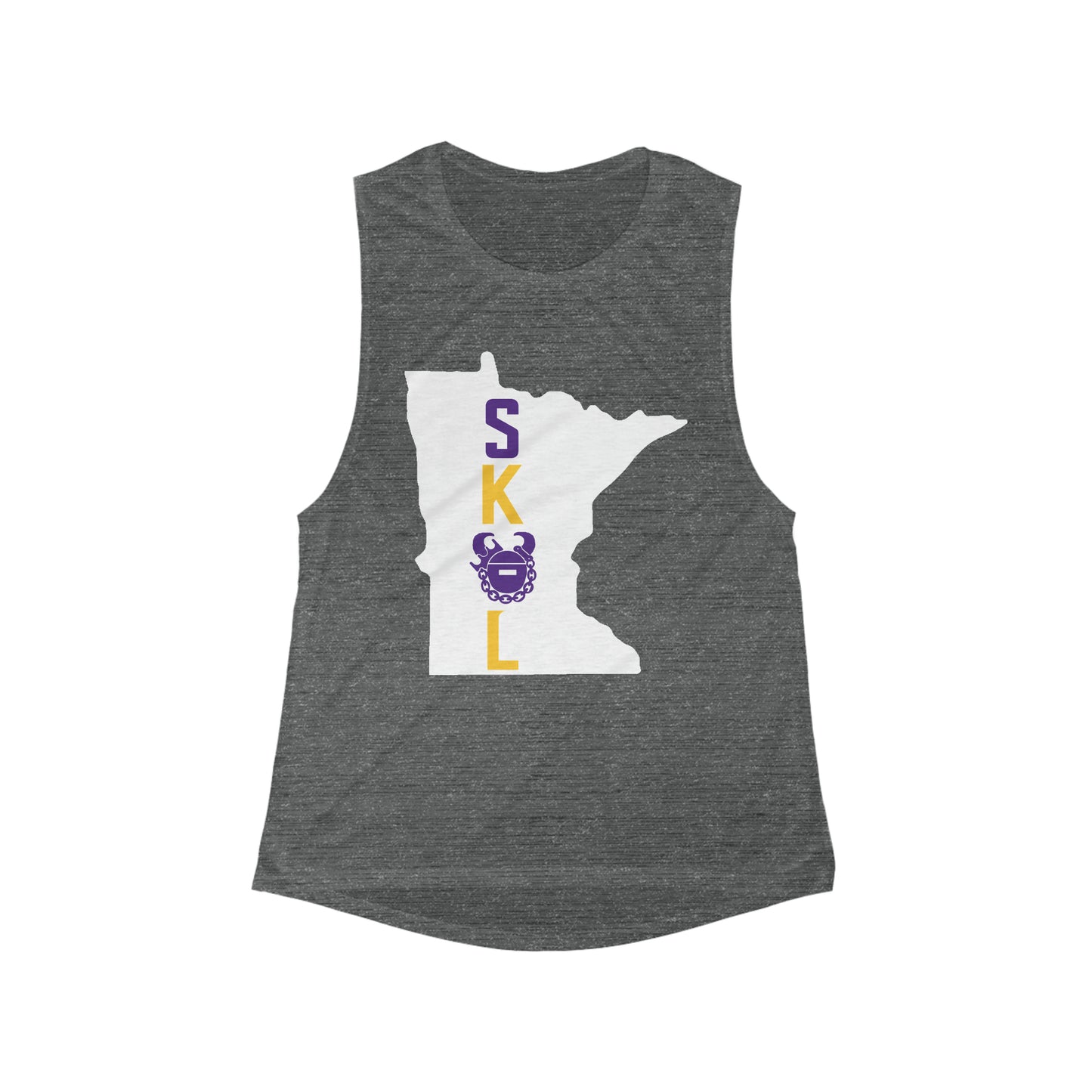 Women's Flowy Scoop Muscle Tank - Minnesota