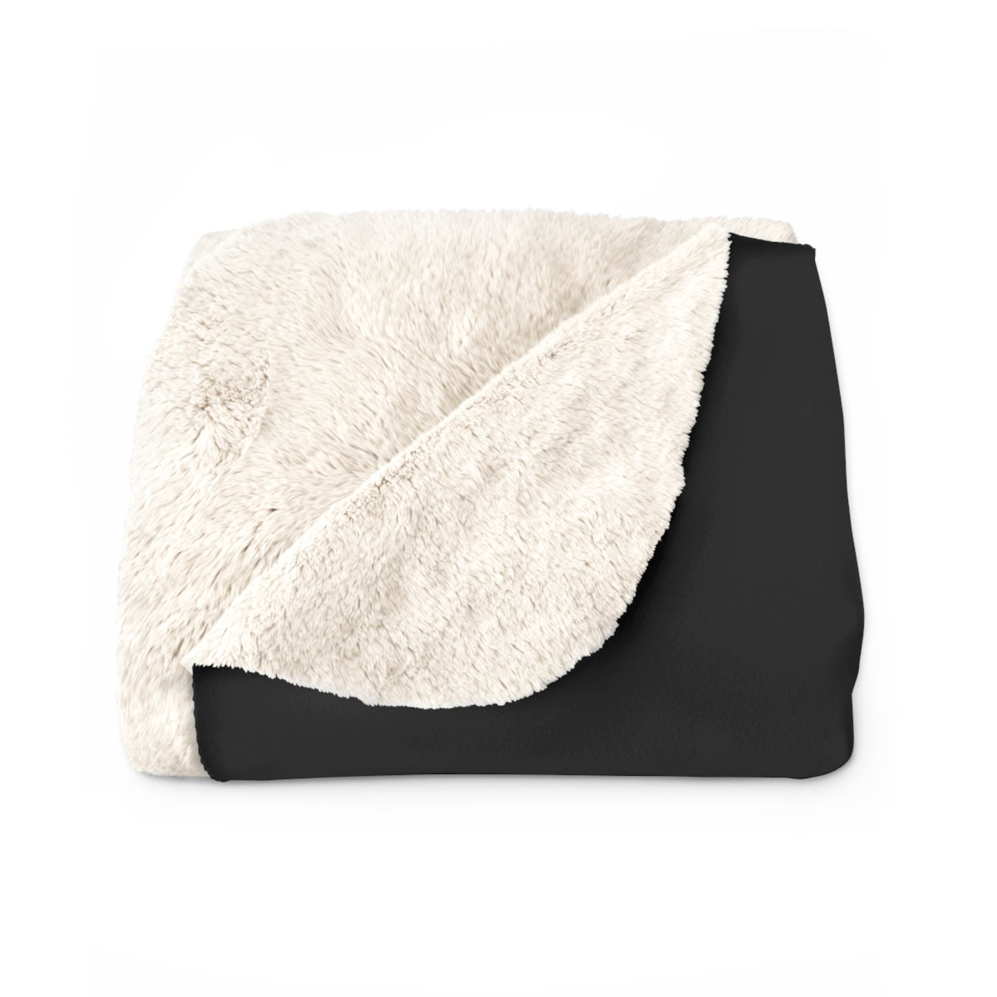 Sherpa Fleece Blanket - Black - Tailgate Crew