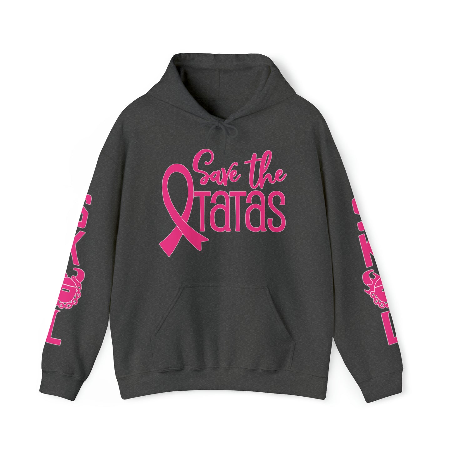 Unisex Heavy Blend™ Hooded Sweatshirt - Save the TaTas + Original (Sleeves)
