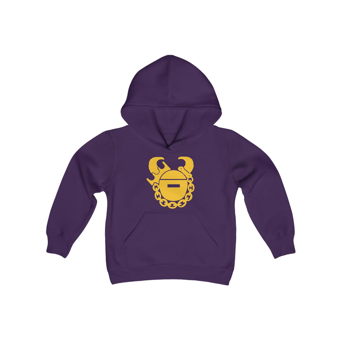 Youth Heavy Blend Hoodie - Game Day Helmet
