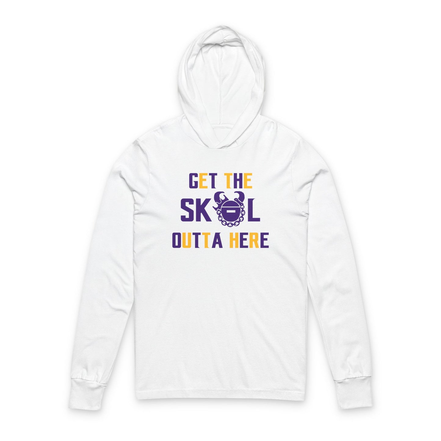 Unisex Hooded Tee - Get OUTTA Here