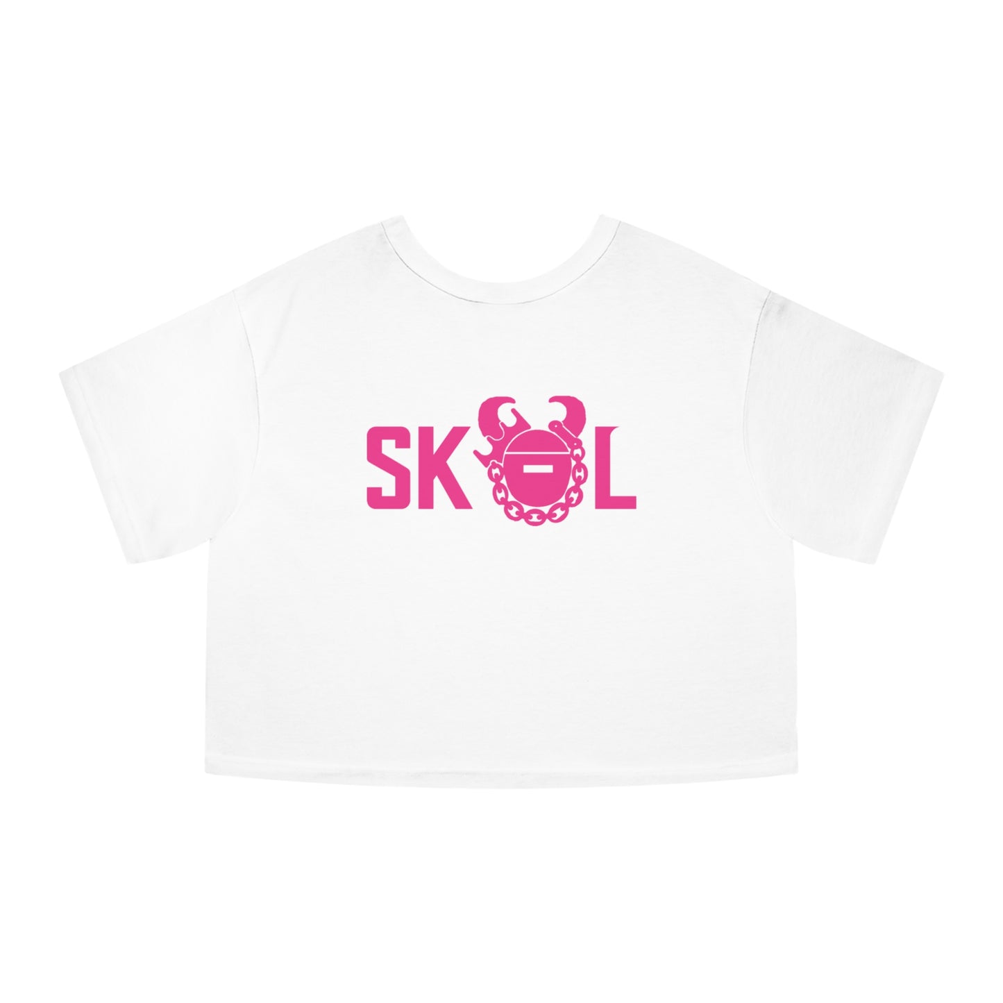 Women's Champion Heritage Cropped Top - Save the TaTas