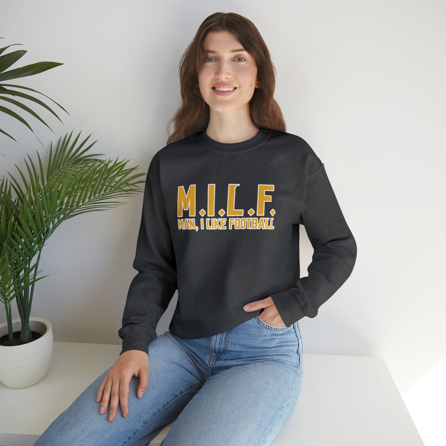 Unisex Heavy Blend™ Crewneck - M.I.L.F.