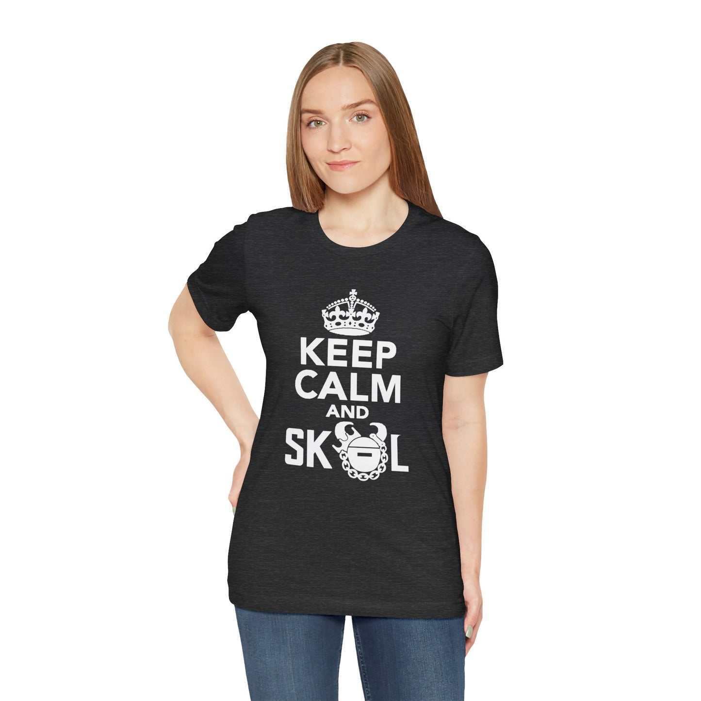 Unisex Jersey Short Sleeve Tee - Keep Calm